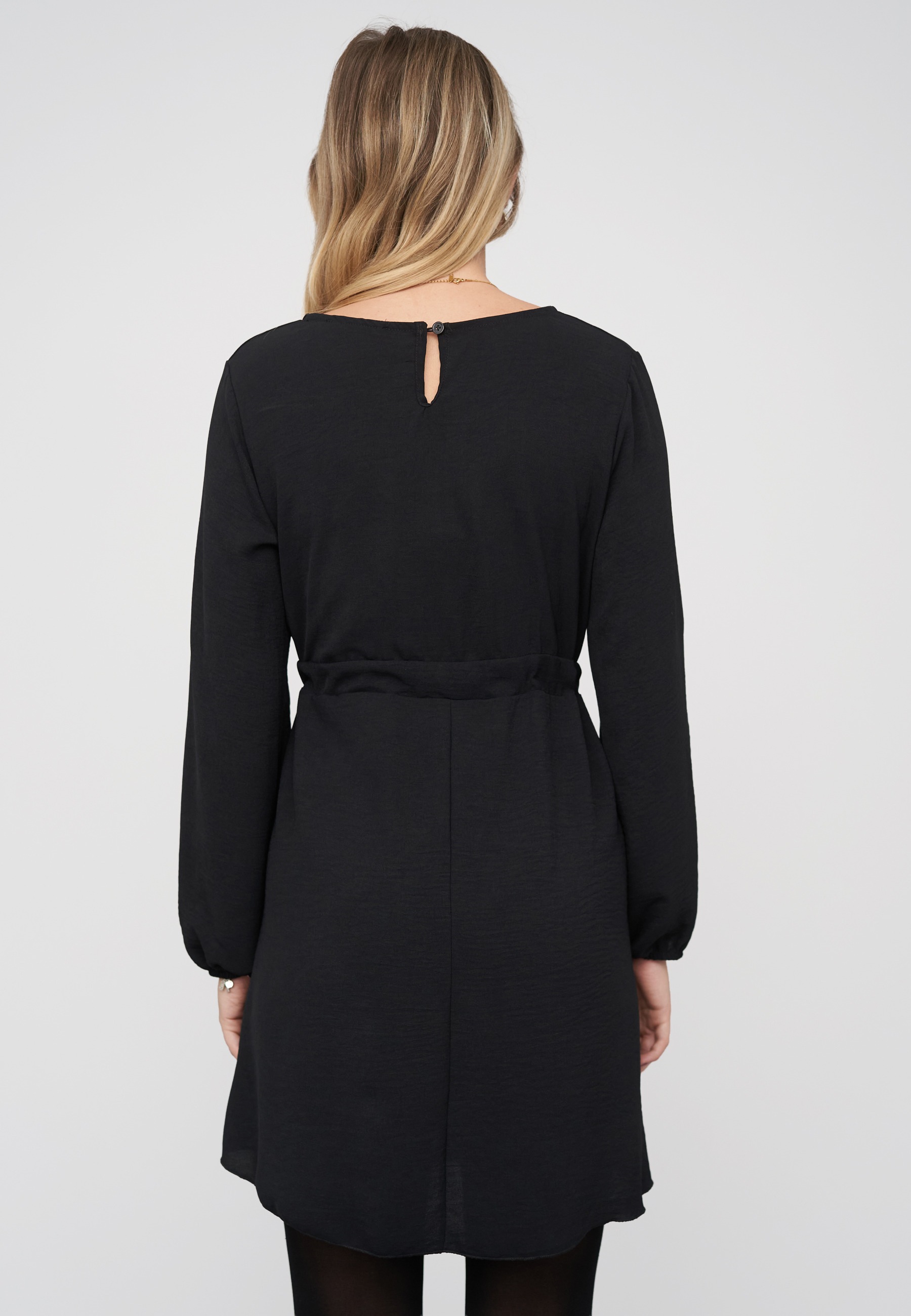CLOUD 5IVE A-Linien-Kleid »CLOUD 5IVE Longsleeve Musselin Dress« 1 tlg.