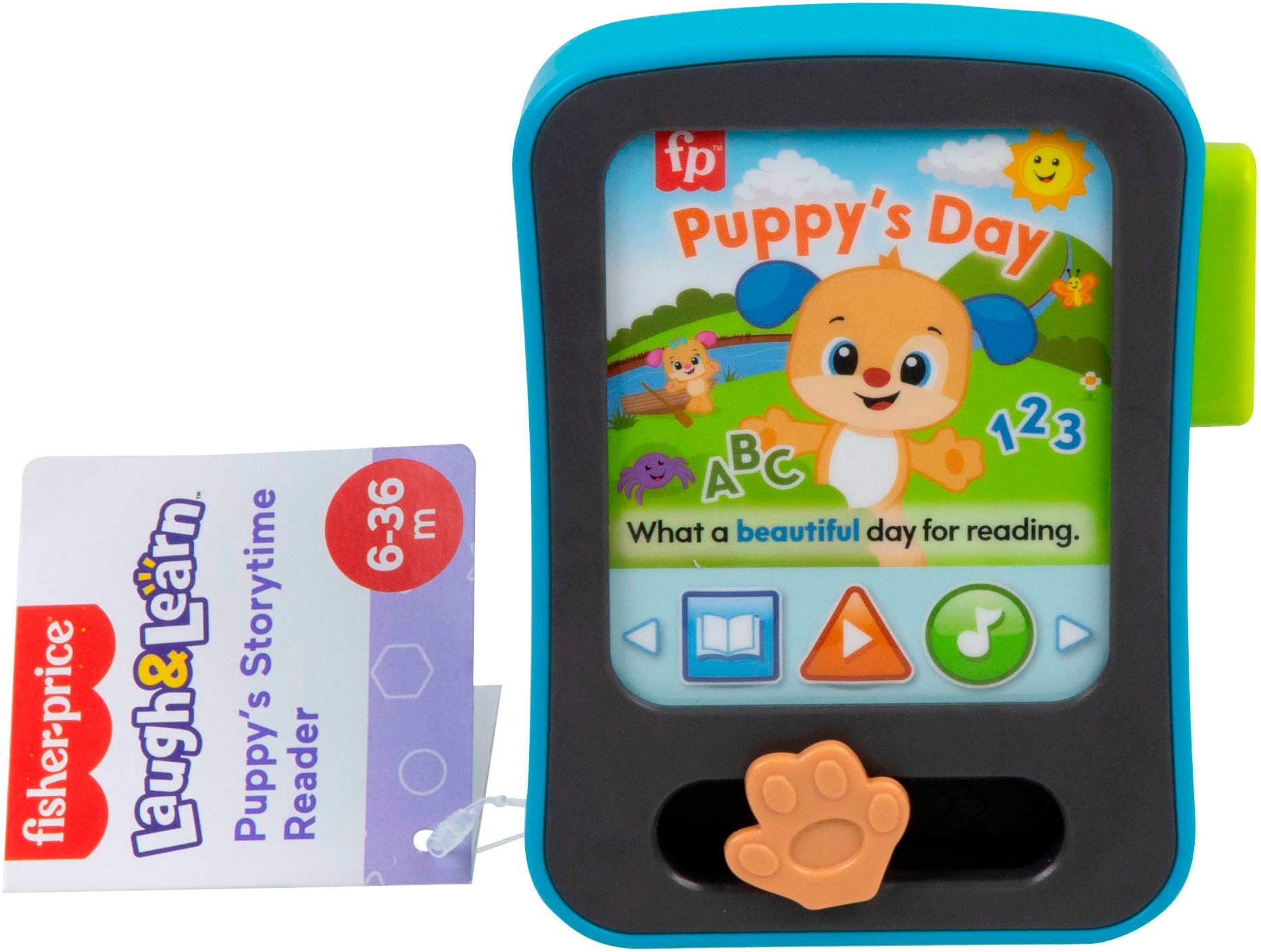 Fisher-Price® Lernspielzeug »Lernspaß Geschichtenerzähler«, mit Licht- und Soundeffekt