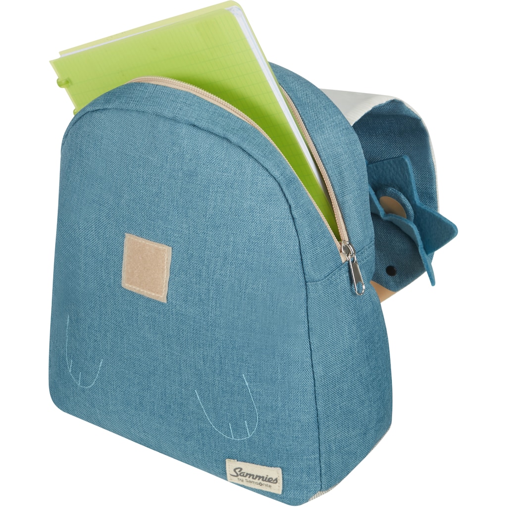 Samsonite Kinderrucksack »Happy Sammies, Hedgehog Harris, S«, reflektierende Details