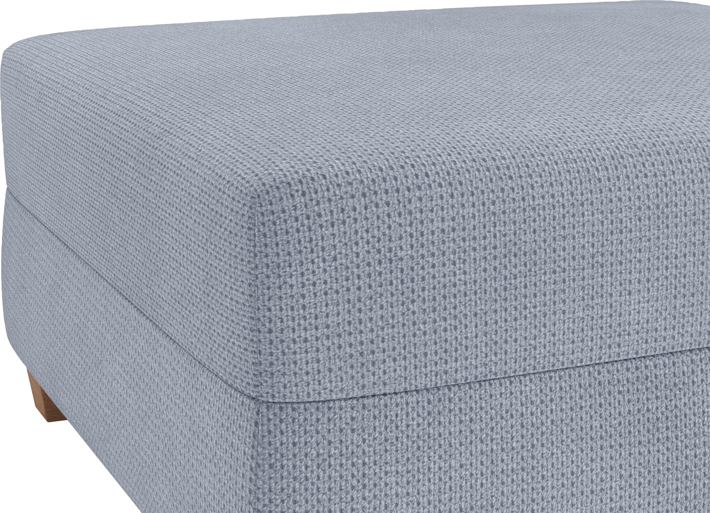 Mr. Couch Hocker »Helena«, Mit Federkern, wahlweise mit DuraSpring-Taschenfederkern