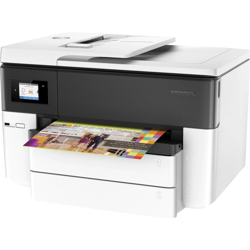 HP Multifunktionsdrucker »OfficeJet Pro 7740 All-in-One«