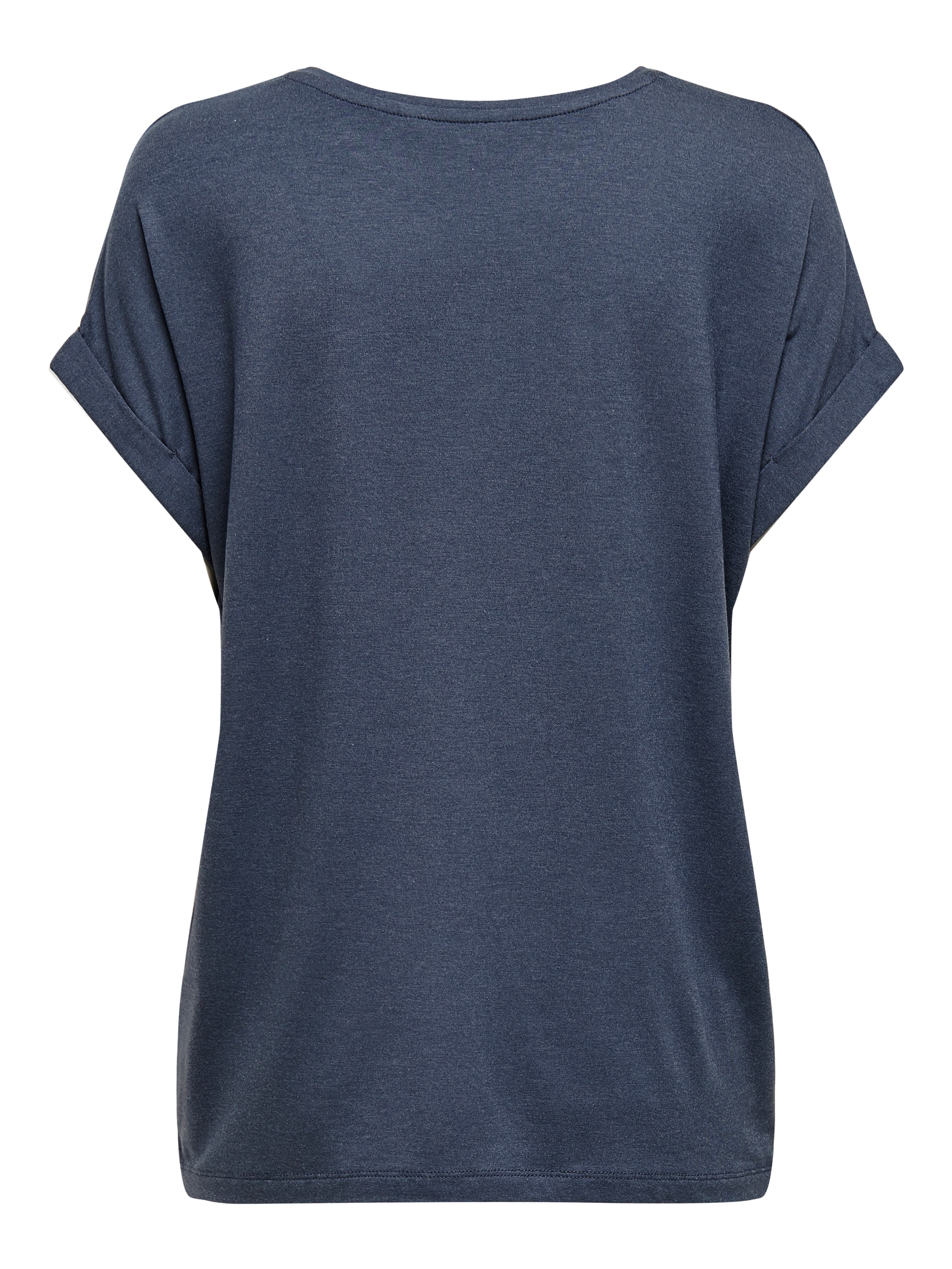 ONLY T-Shirt »ONLMOSTER S/S O-NECK TOP NOOS JRS«, mit Aufschlag am Arm