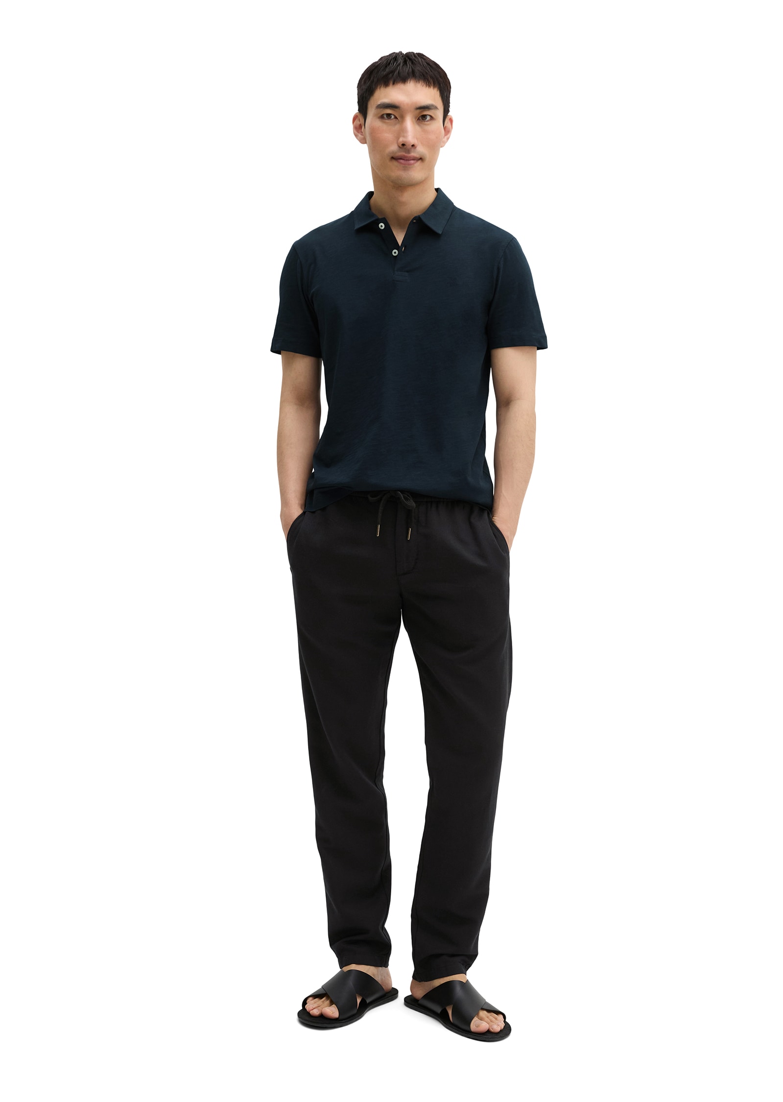 Marc O'Polo Poloshirt Jersey slim aus reiner Bio-Baumwolle