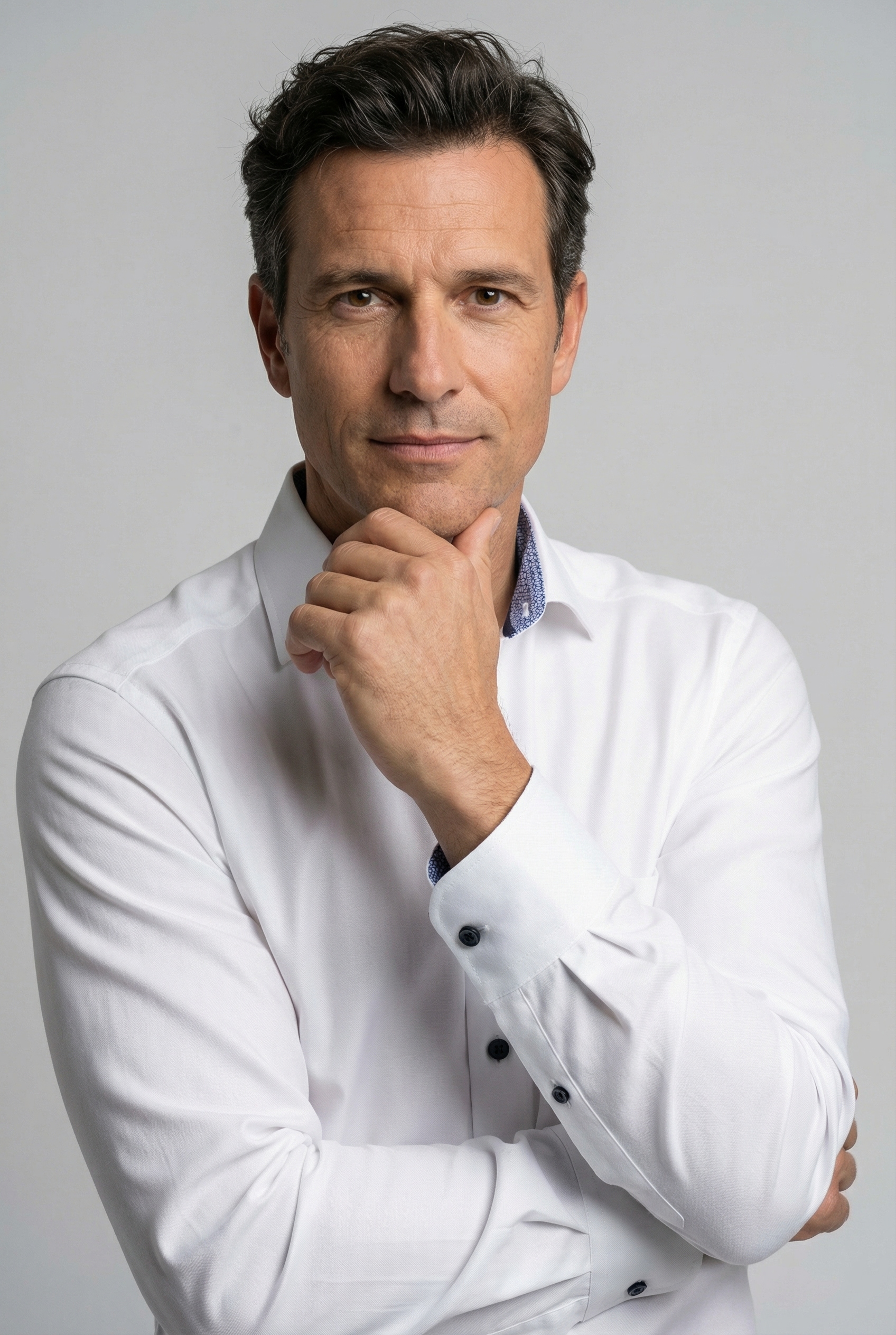 OLYMP Businesshemd "Luxor modern fit" mit kontrastfarbigen Details günstig online kaufen