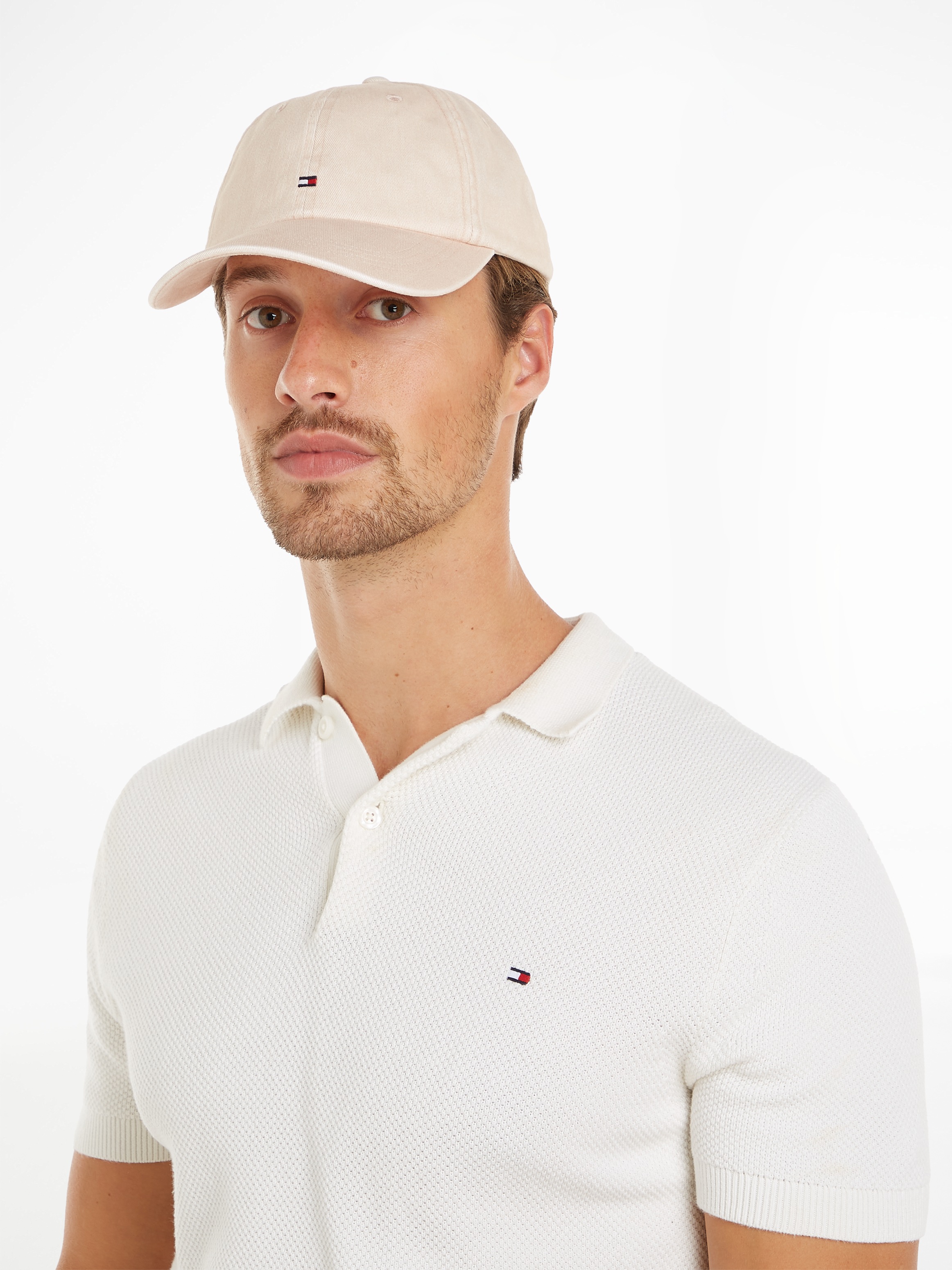 Tommy Hilfiger Baseball Cap "TH FLAG 85 SOFT 6 PANEL CAP" mit Logostickerei günstig online kaufen