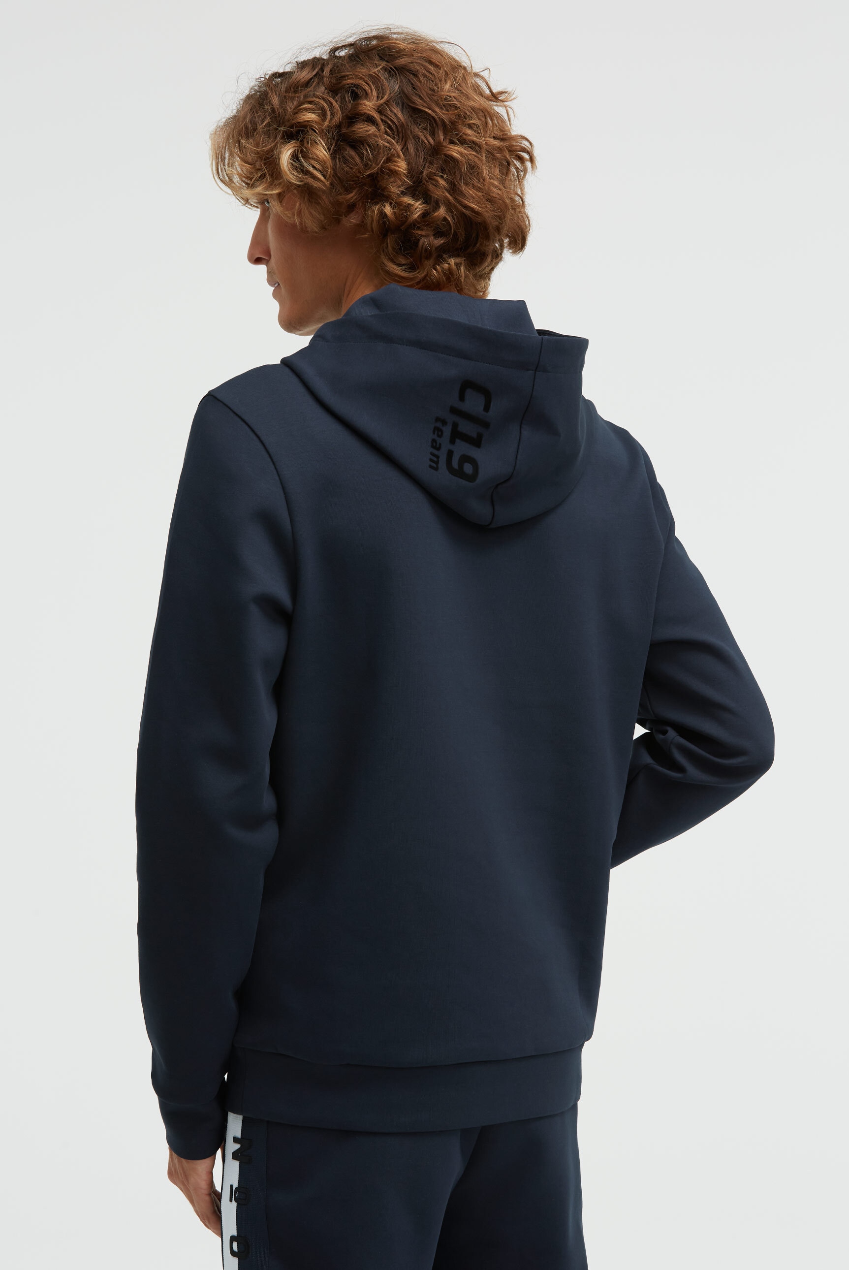 CAMP DAVID Kapuzensweatshirt , mit reflektierenden Details
