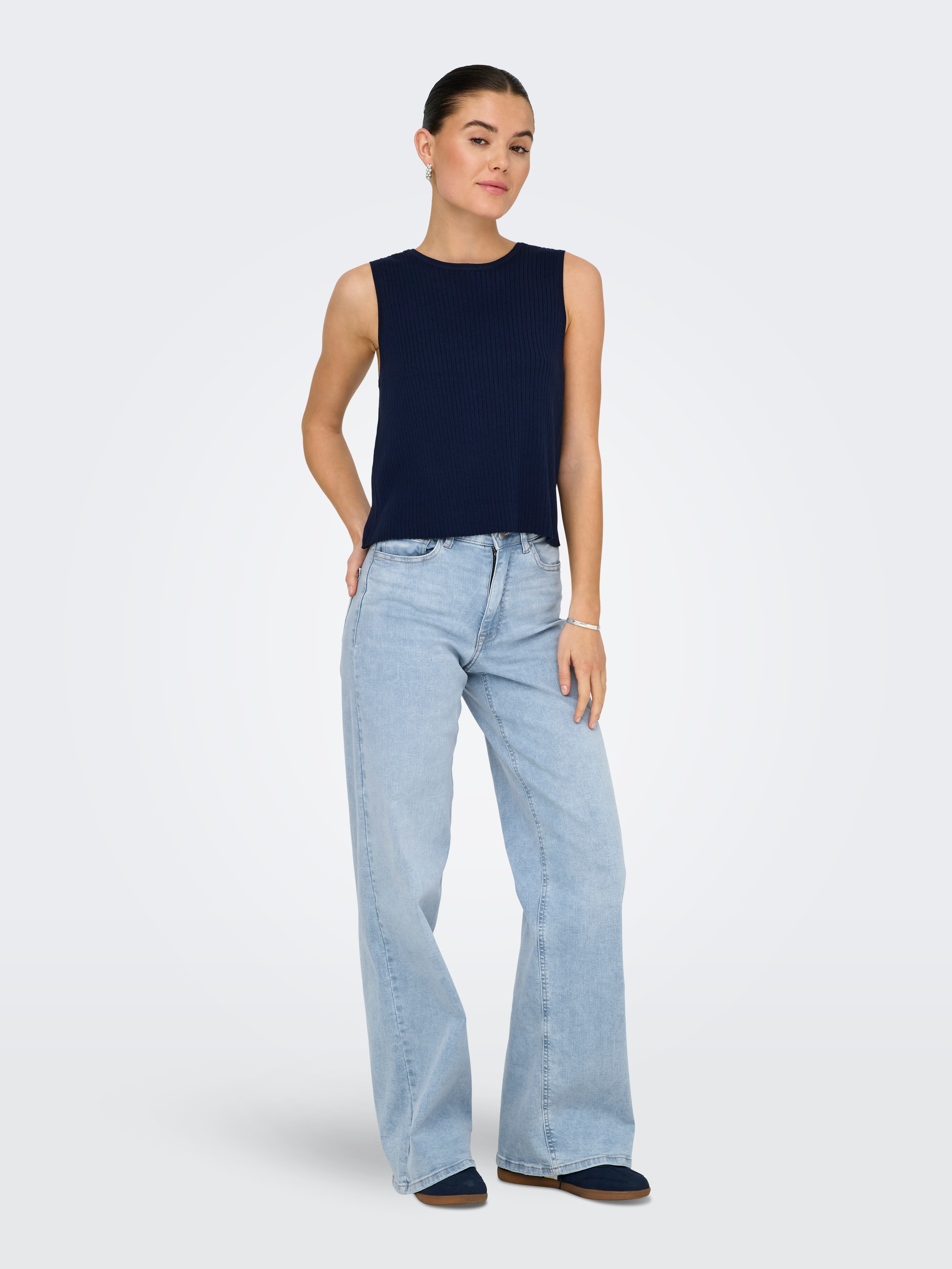 Thumbnail - JDY High-waist-Jeans "JDYFELINA-FINA HW WIDE JNS LBD DNM NOOS"