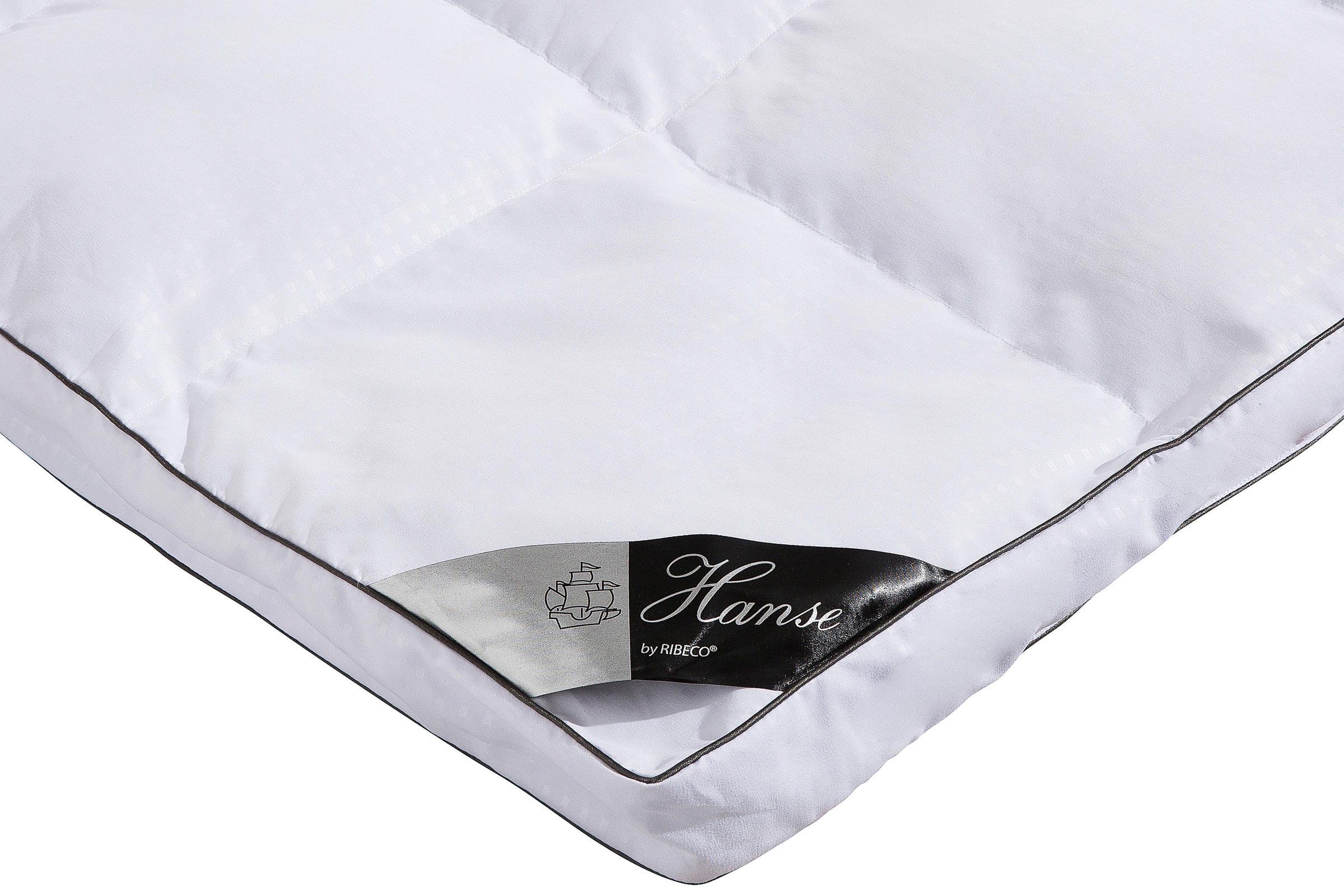 Thumbnail - Hanse by RIBECO Kunstfaserbettdecke + Kopfkissen "Max" Unschlagbares Preisleistungsverhältnis
