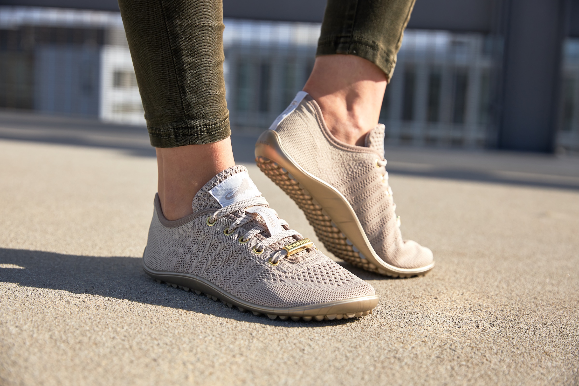 Leguano Barfußschuh »GO«, mit praktischer Schnürung, Freizeitschuh, Halbschuh, Schnürschuh