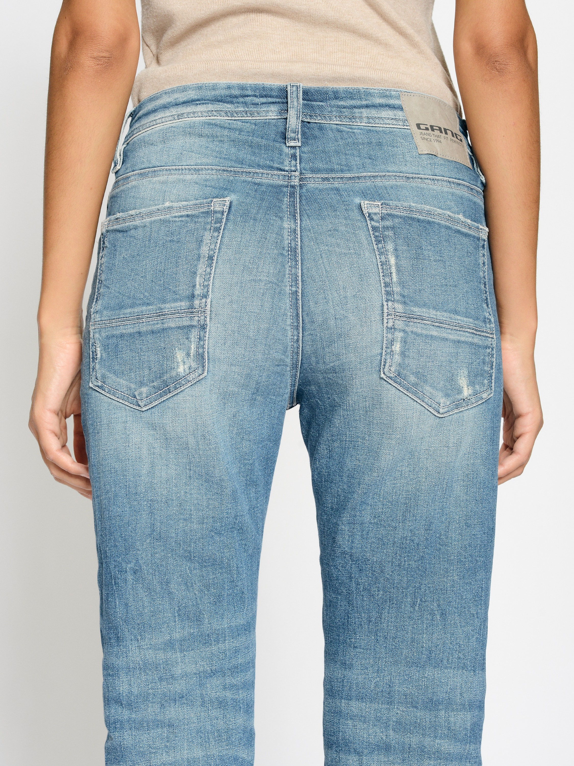GANG Boyfriend-Jeans »GANG Jeans Boyfriend 94NICA CROPPED«