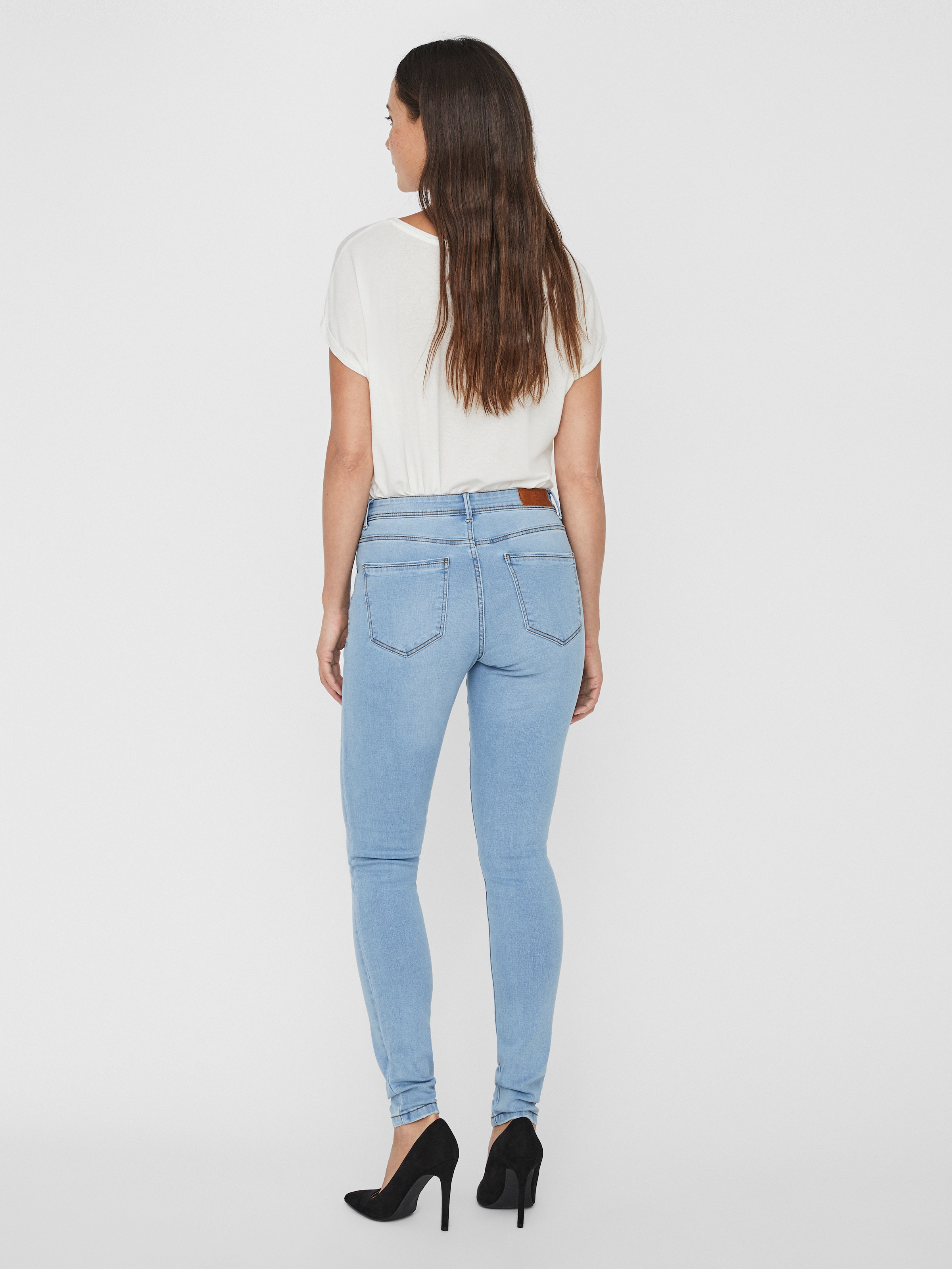 Vero Moda Skinny-fit-Jeans »VMTANYA MR S PIPING JEANS VI352 GA NOOS«