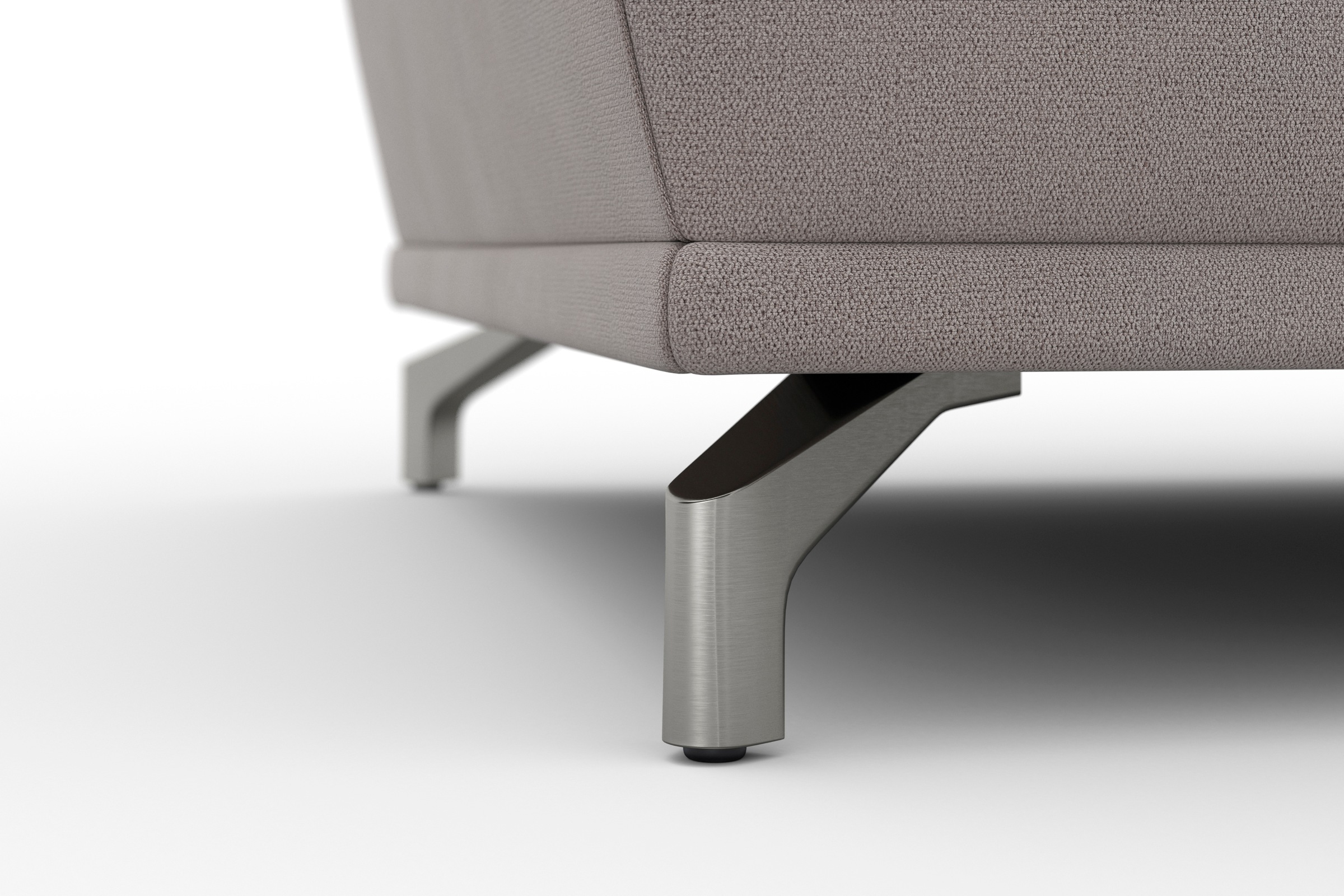 sit&more Ecksofa »Cabrio L-Form, mit Sitztiefenverstellung, Arm- und Kopfteilverstellung«, 3 Nierenkissen, Federkern, optional Bettfunktion und Stauraum