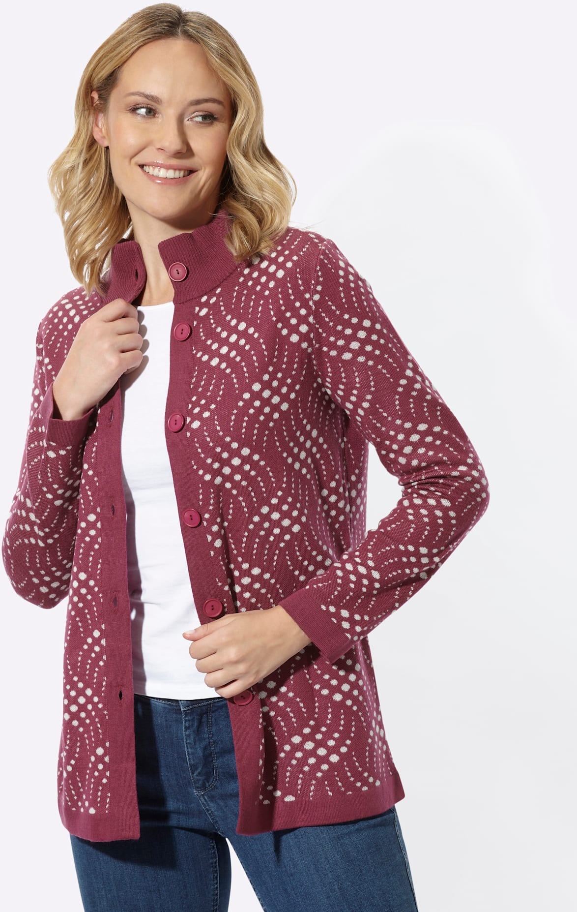 Classic Basics Strickjacke