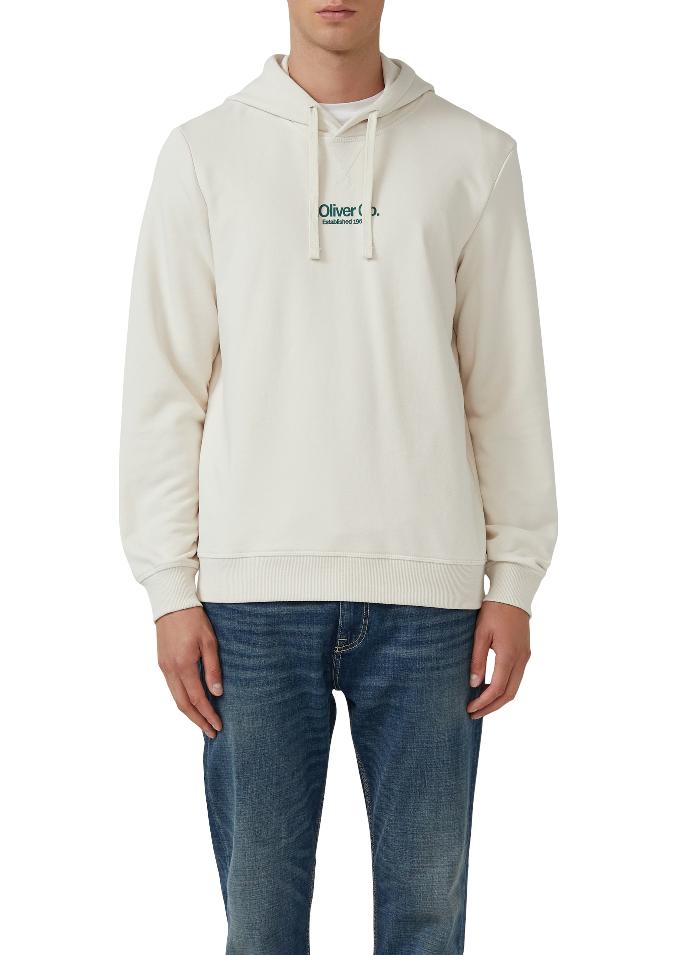 s.Oliver Hoodie, mit Logo Schriftzug günstig online kaufen