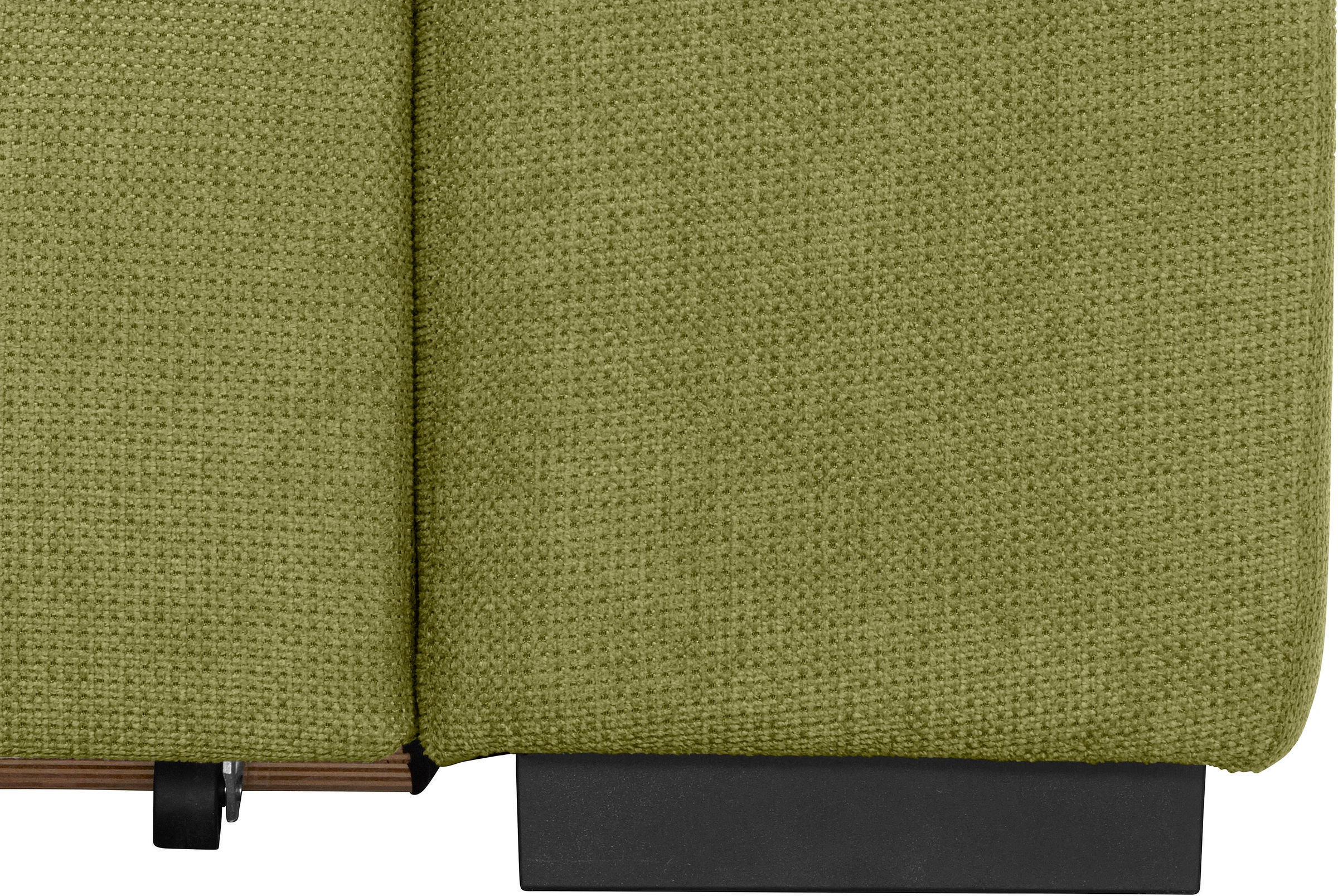 COTTA Ecksofa »Lola L-Form mit Kopfteilfunktion & Hocker«, (Set, mit Hocker), wahlweise mit Bettfunktion, Bettkasten & Armteilverstellung