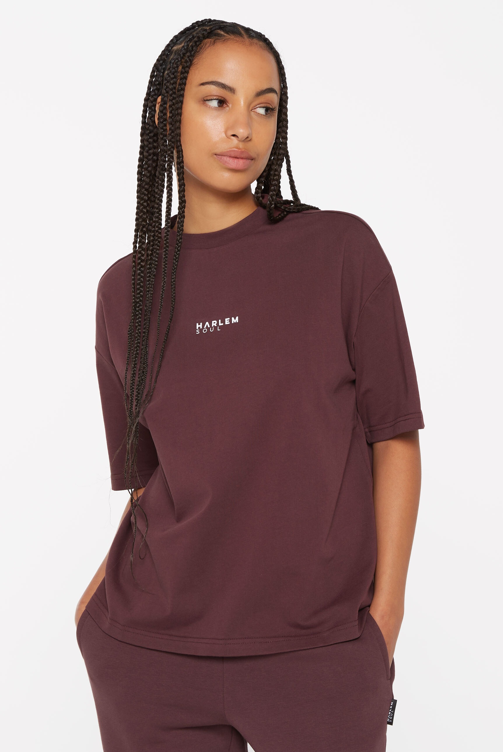 Harlem Soul Rundhalsshirt, aus Baumwolle