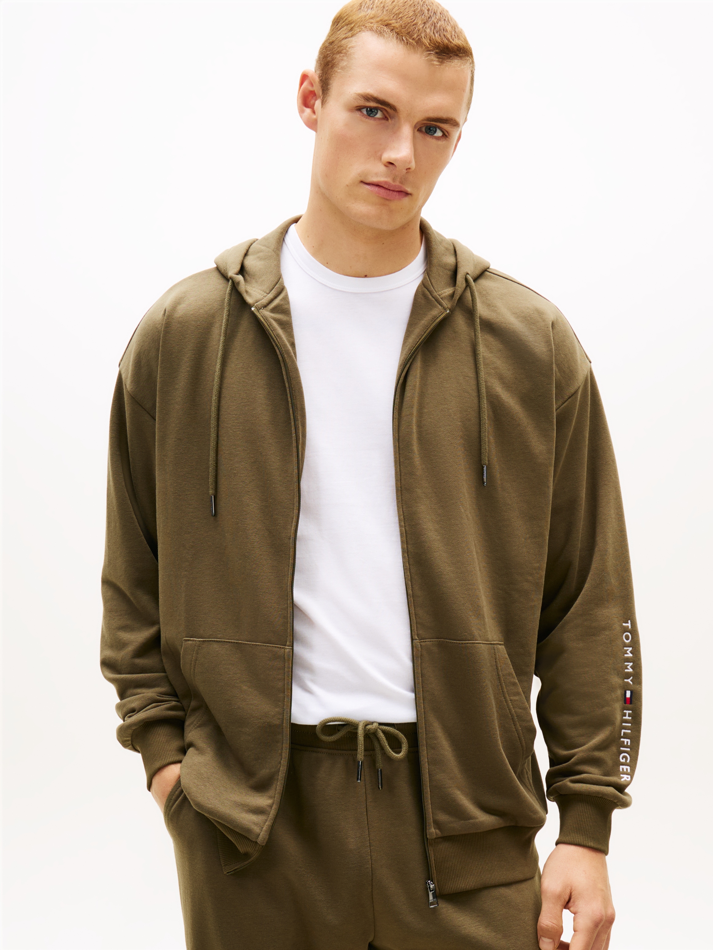 Tommy Hilfiger Underwear Sweatjacke Regular fit mit Kapuze