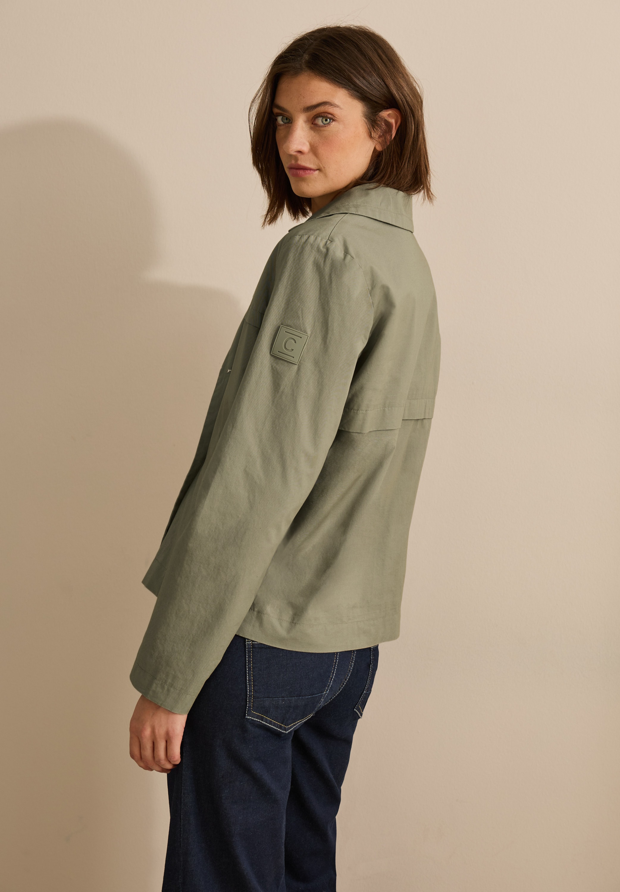Cecil Outdoorjacke, ohne Kapuze, aus reiner Baumwolle