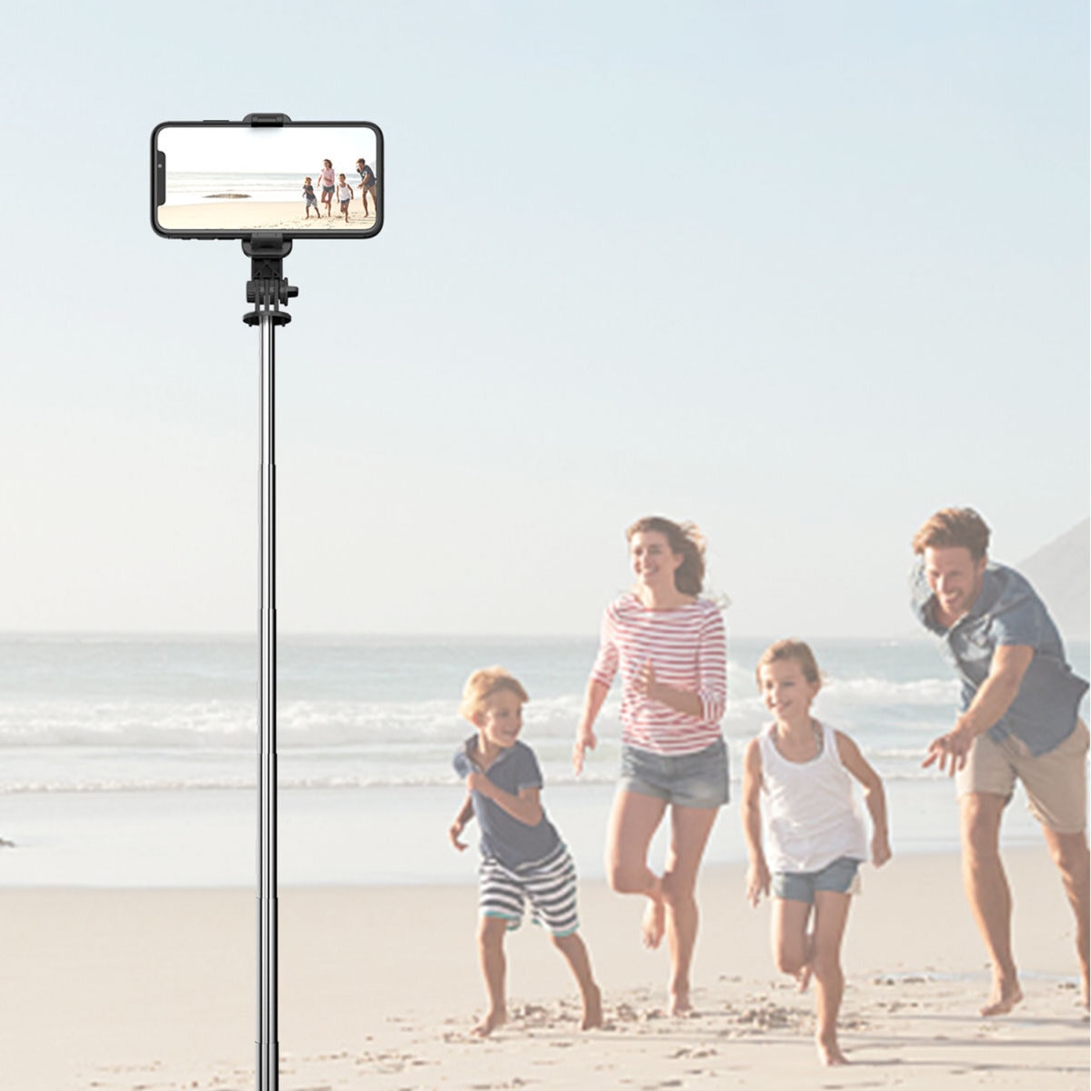 4smarts Smartphone-Halterung »Selfie Stick Tripod mit Wireless Remote Control«