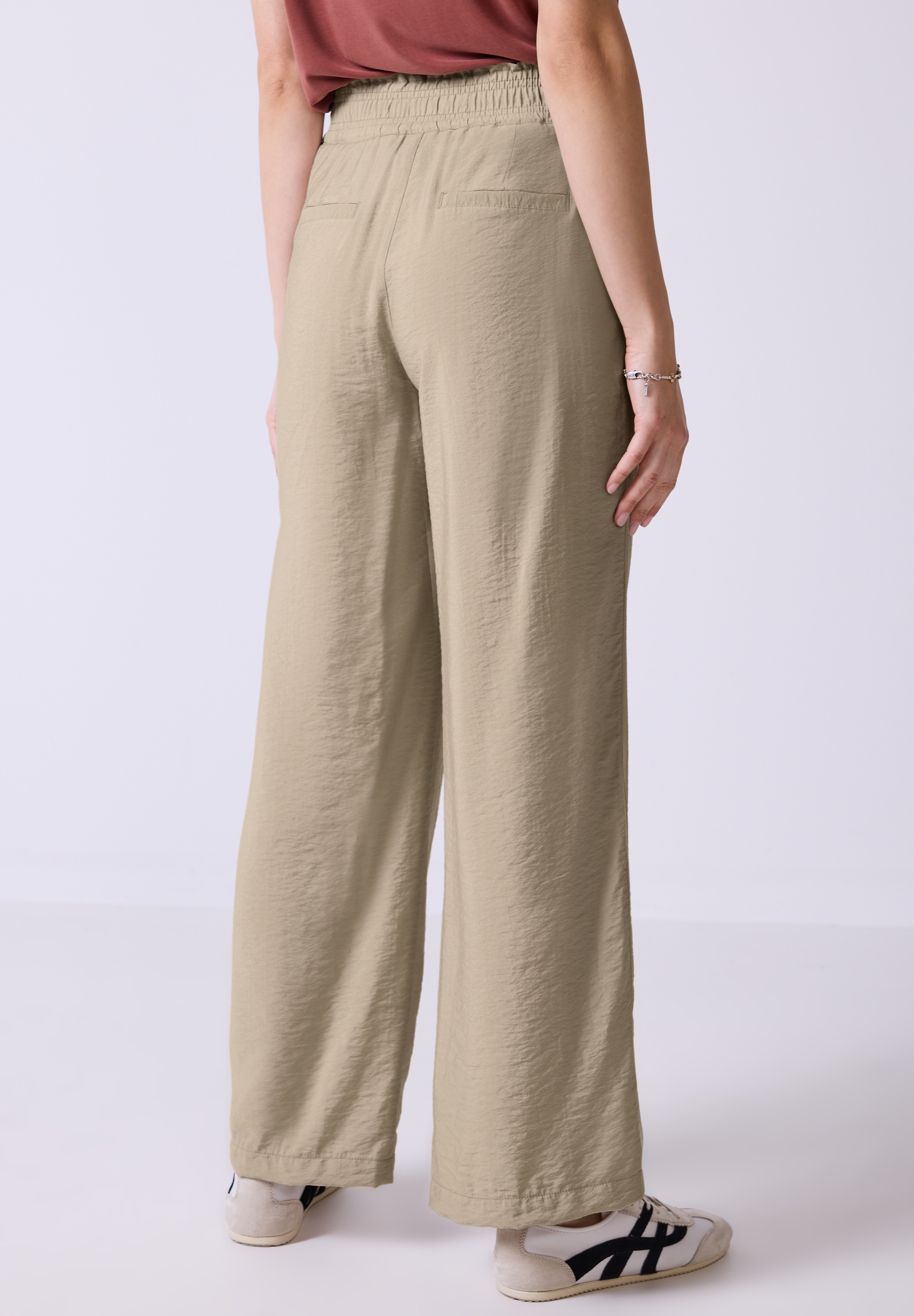 STREET ONE STUDIO Stoffhose, High Waist günstig online kaufen