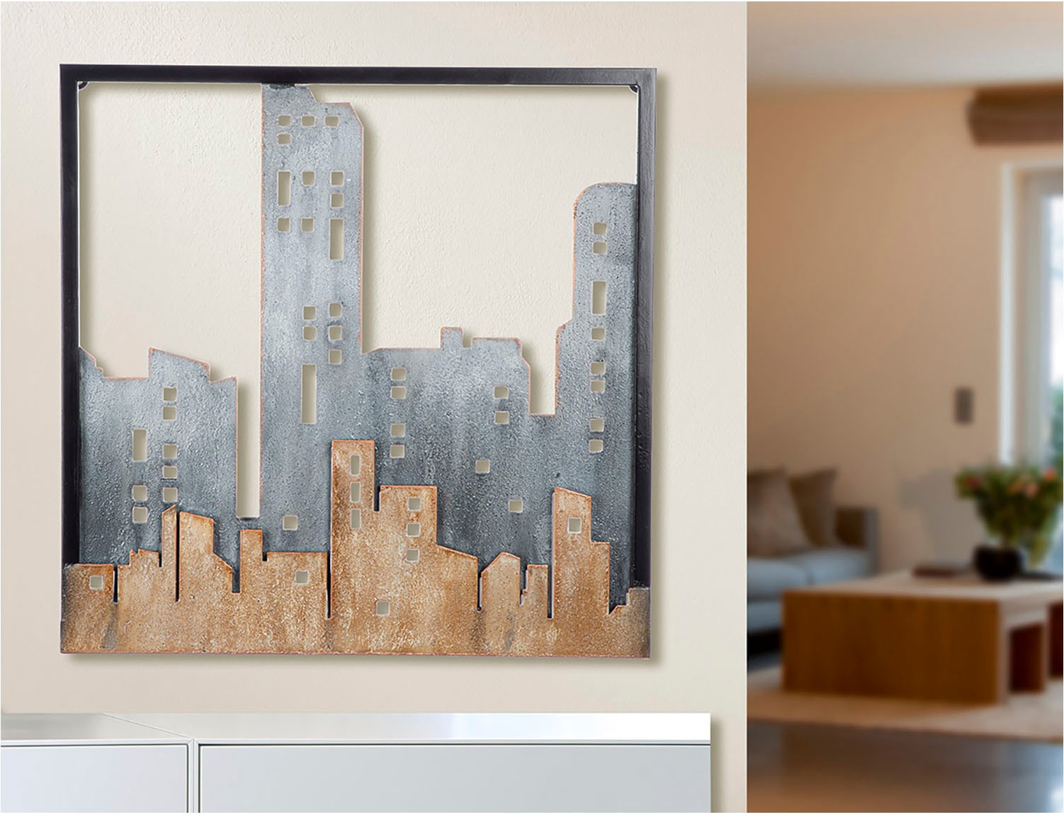 Casablanca by Gilde Wanddekoobjekt »City«, (1 St.)
