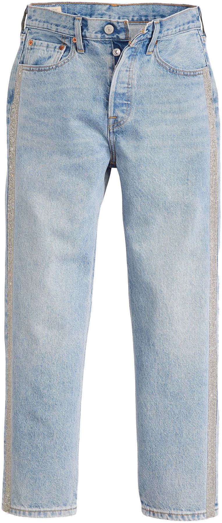 Levi's® 7/8-Jeans »501 CROP«, mit Glitzerdetails an Seitennähten