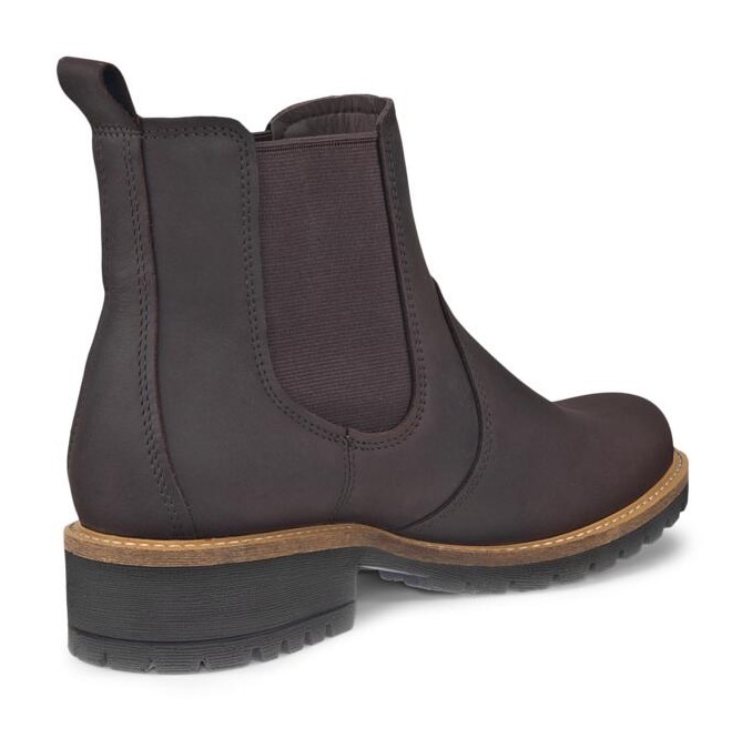 Ecco Chelseaboots »ELAINA«, Schlupfboots, Stiefelette, Blockabsatz, mit Stretch
