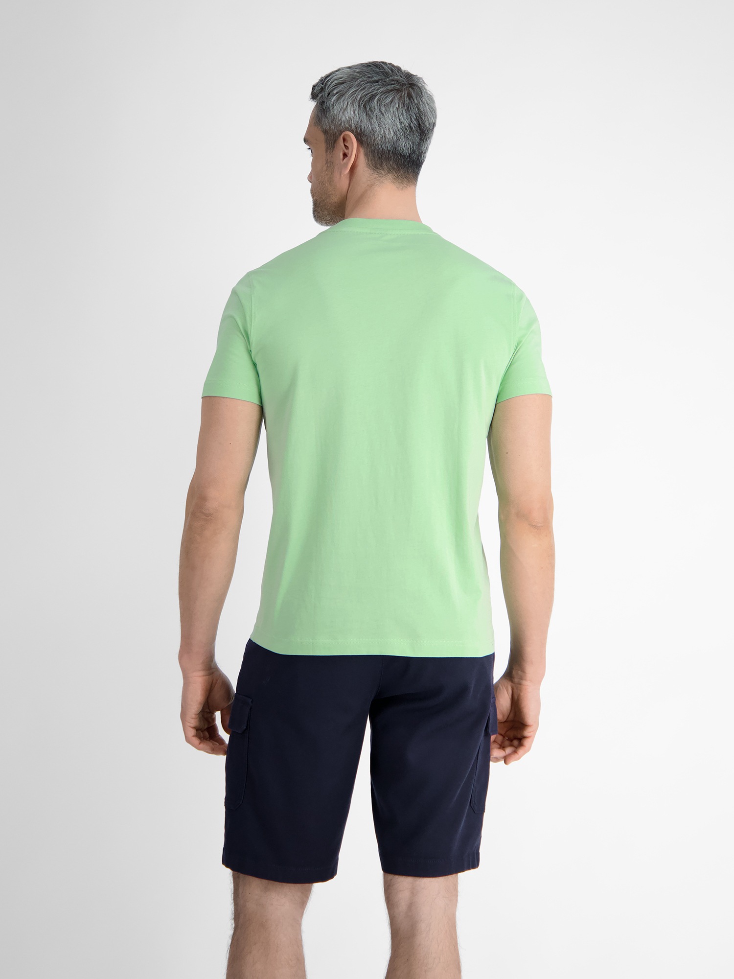 LERROS T-Shirt "Herren T-Shirt mit Brustprint" günstig online kaufen