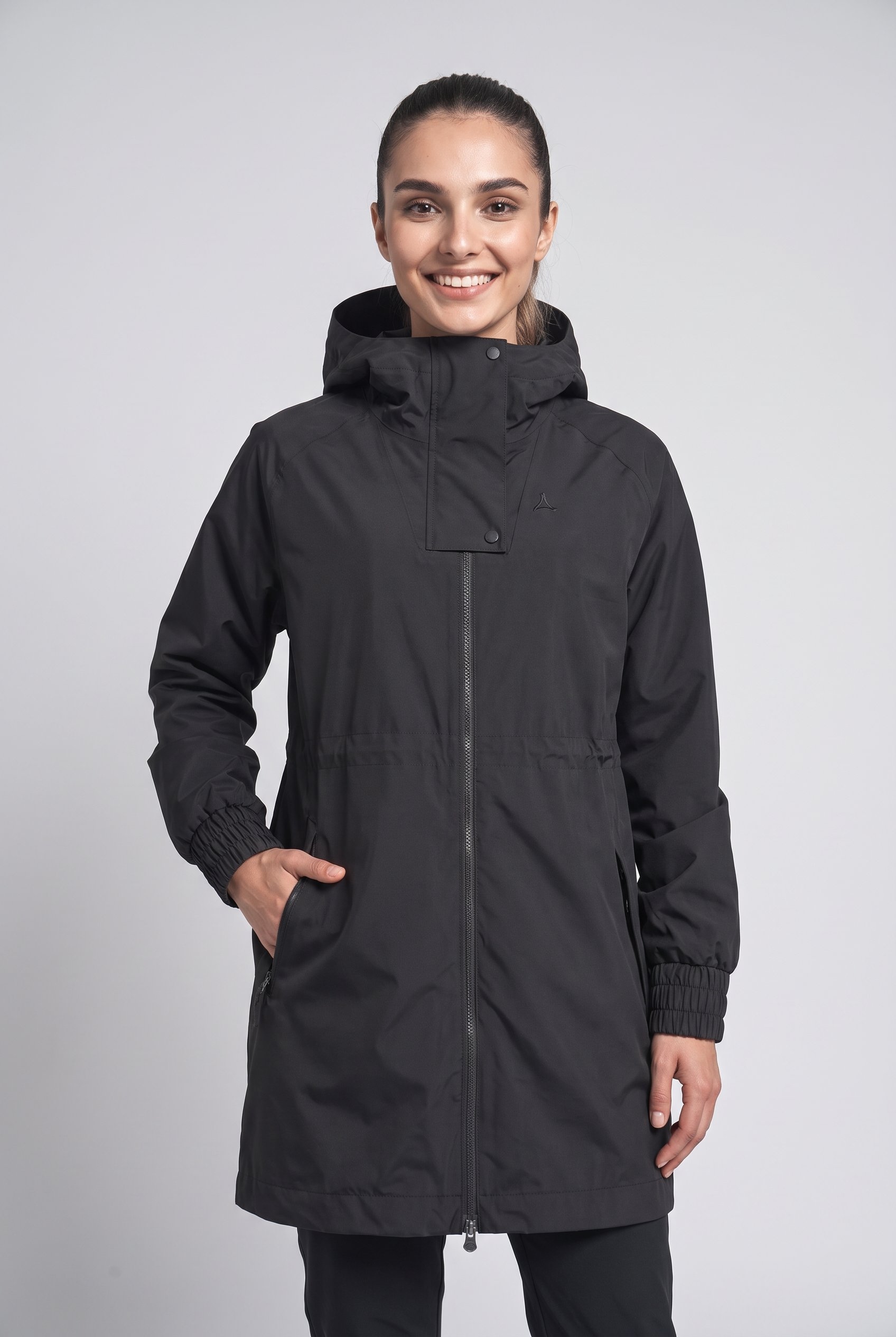 Schöffel Parka »Parka Style Bohorok WMS« Oversize-Passform mit Raglanärmeln, Taillenzug