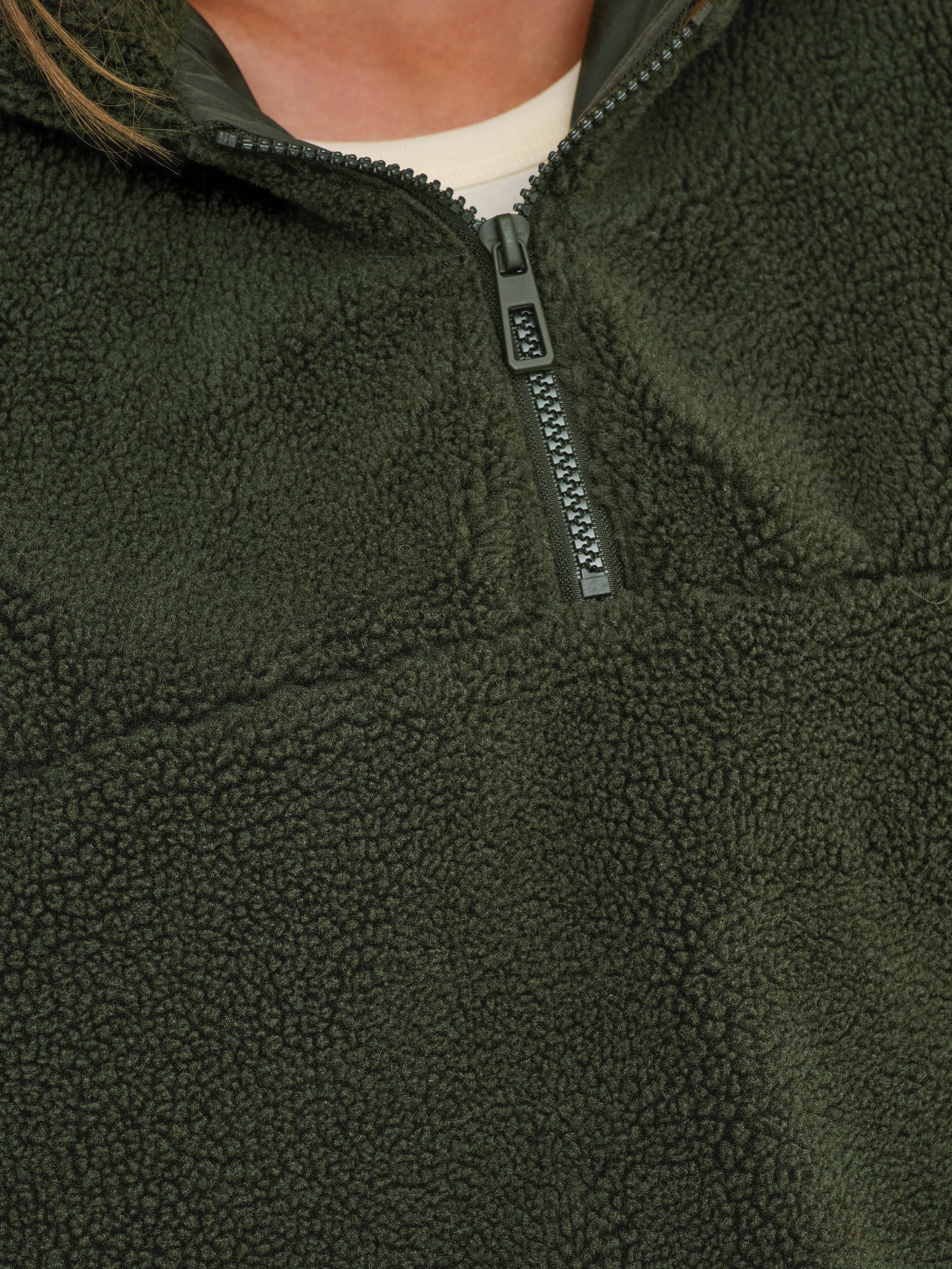 Thumbnail - ONLY Fleecejacke "ONLSIENA TEDDY ANORAK LIFE CC OTW" mit Kapuze