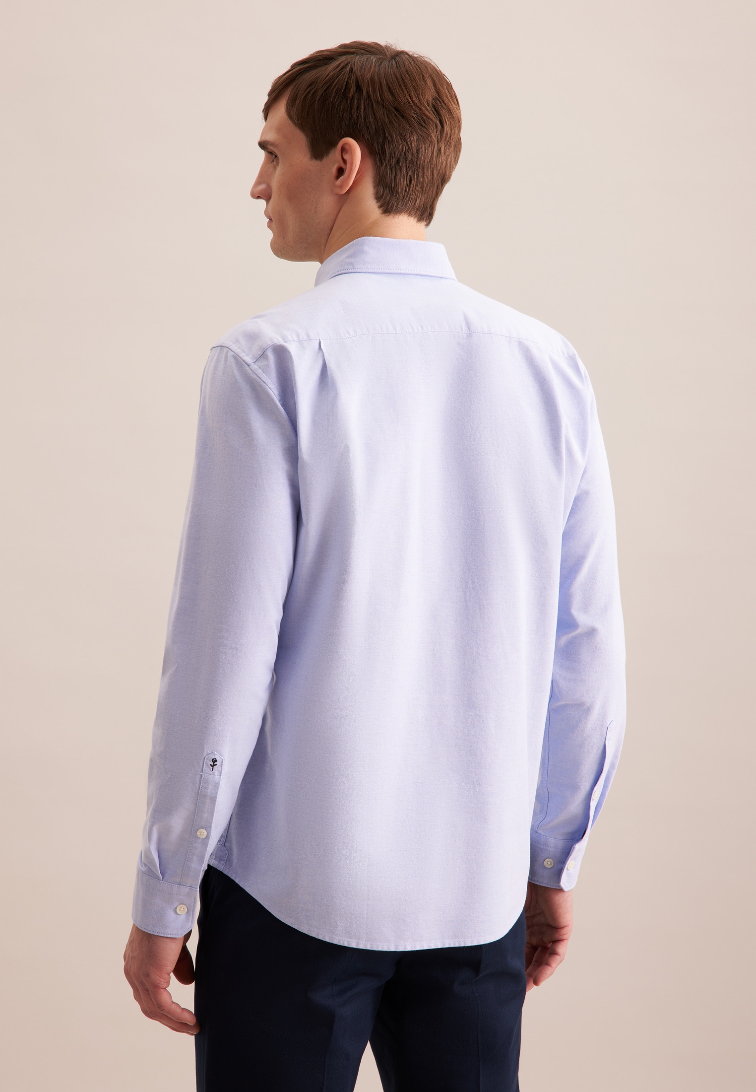 seidensticker Businesshemd, Regular Button-Down-Kragen Uni