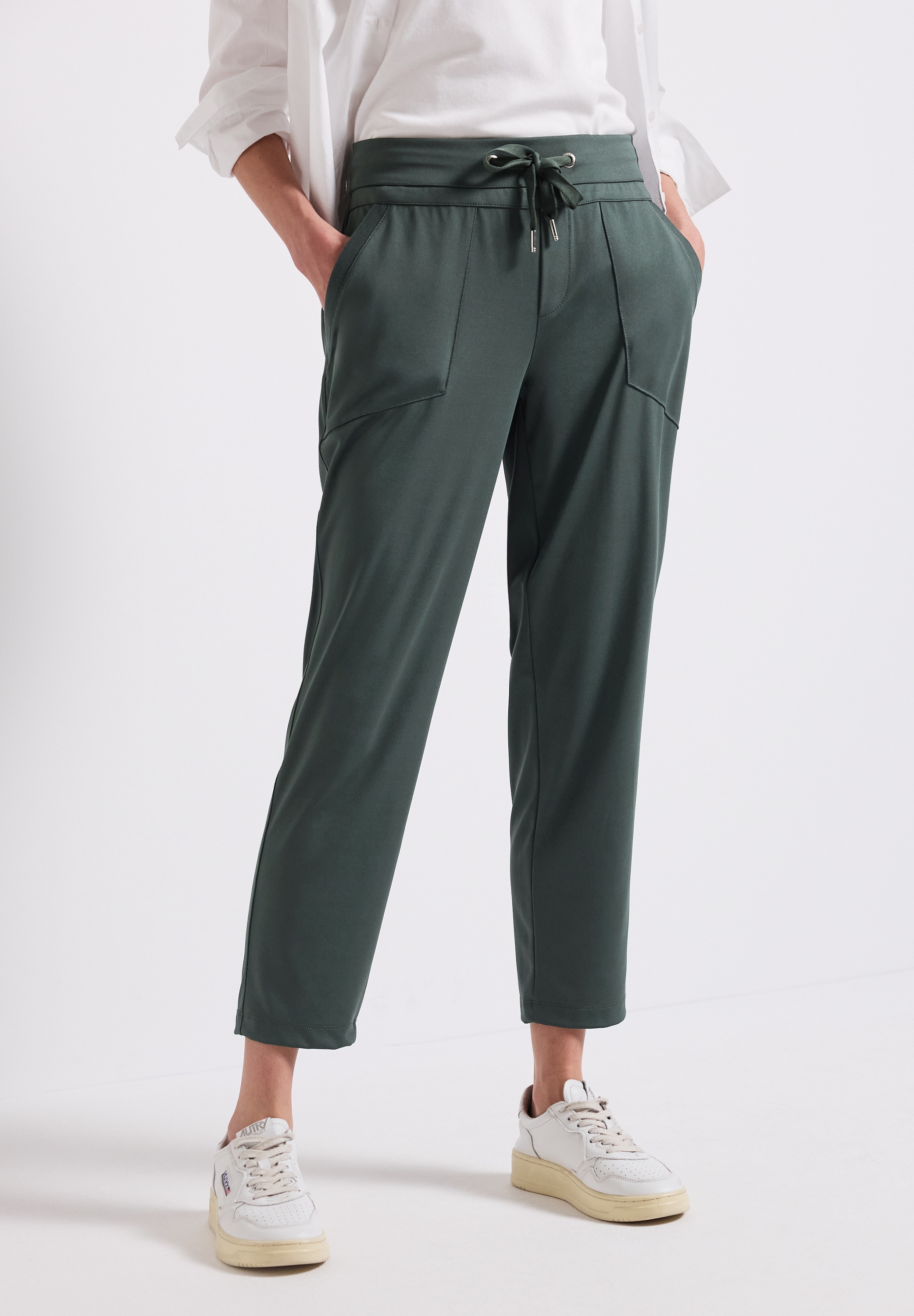STREET ONE Stoffhose "Style Bonny", mit Tunnelzug am Bund günstig online kaufen