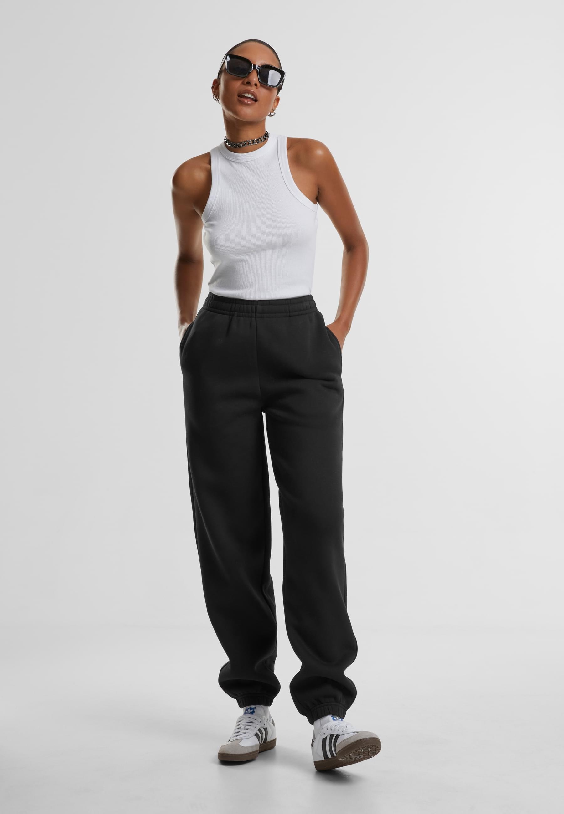 URBAN CLASSICS Jogginghose »Urban Classics Ladies Fluffy Sweatpants«, (1 tlg.)