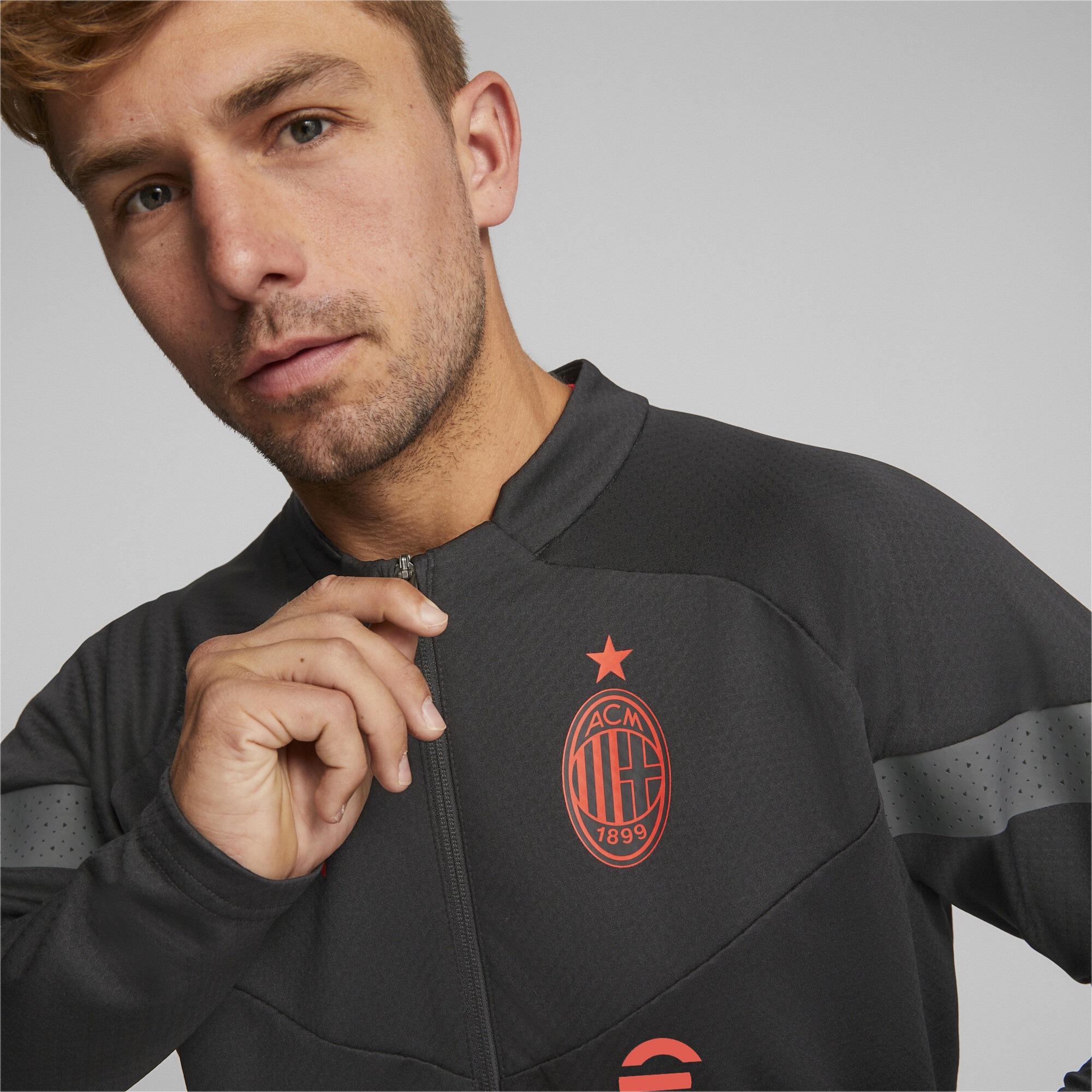 PUMA Trainingsjacke »A.C. Milan Fußball Trainingsjacke Herren«