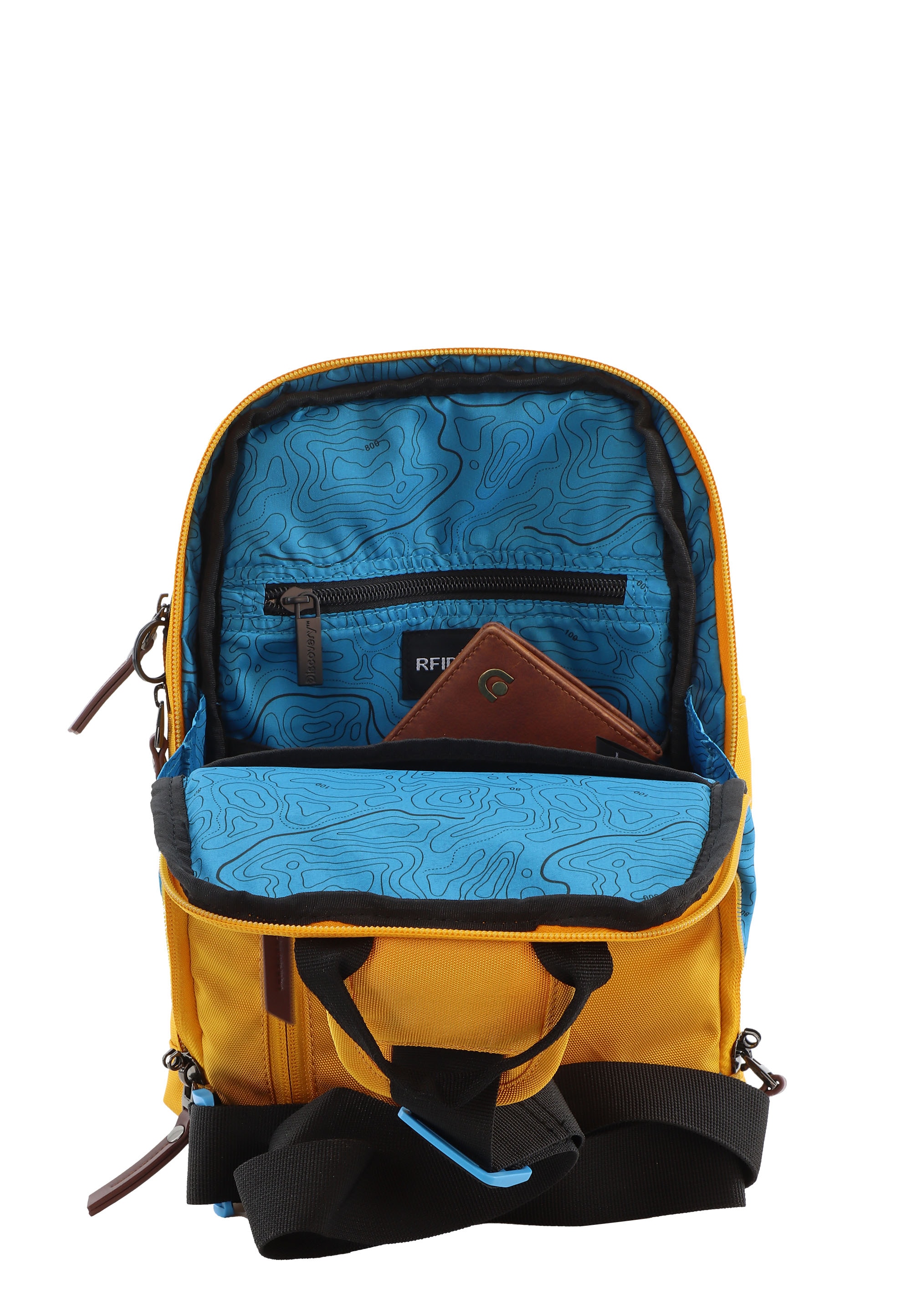 Discovery Schultertasche »Icon«, aus rPet Polyester-Material