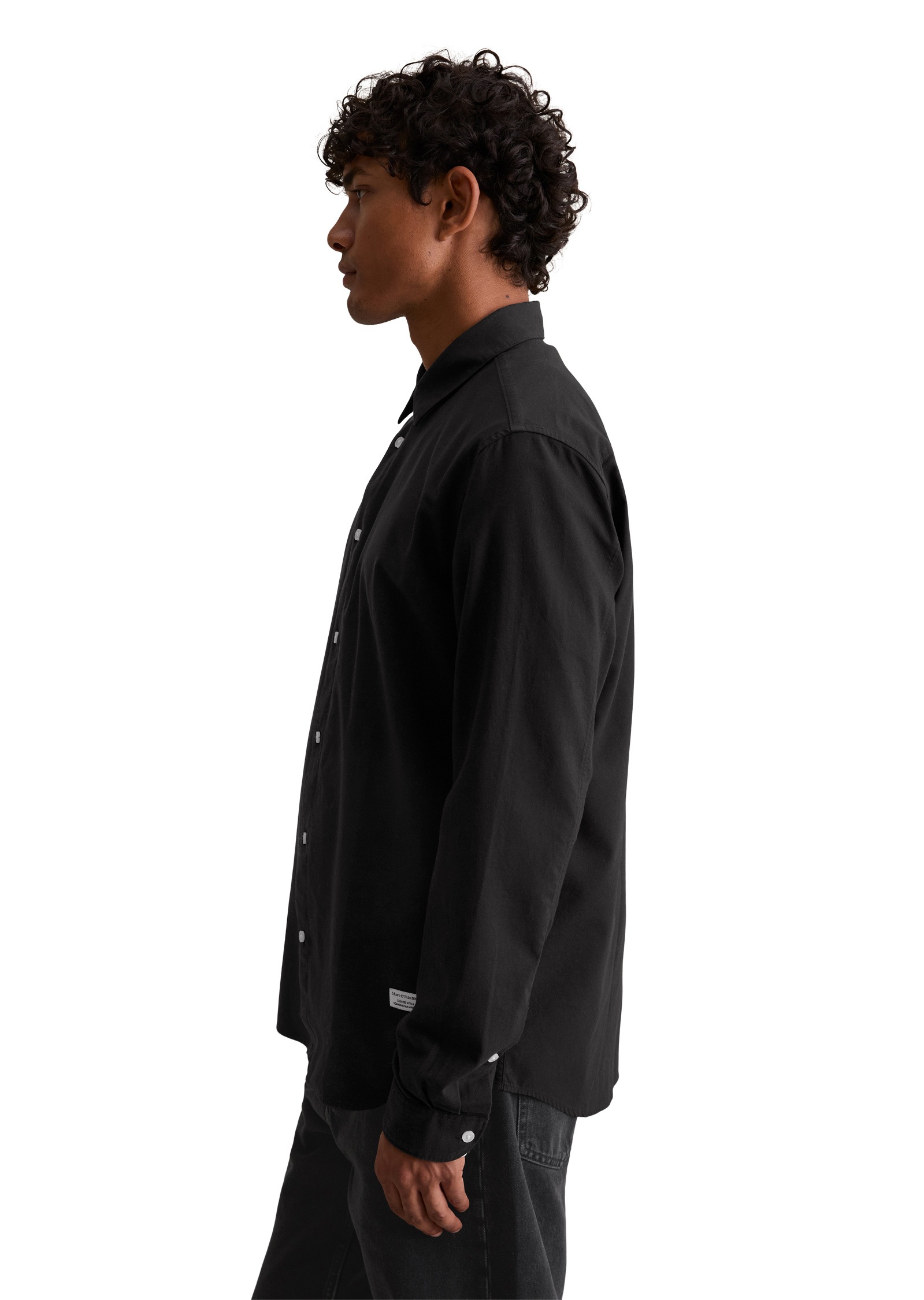 Marc OPolo DENIM Langarmhemd "aus reiner Bio-Baumwolle" günstig online kaufen