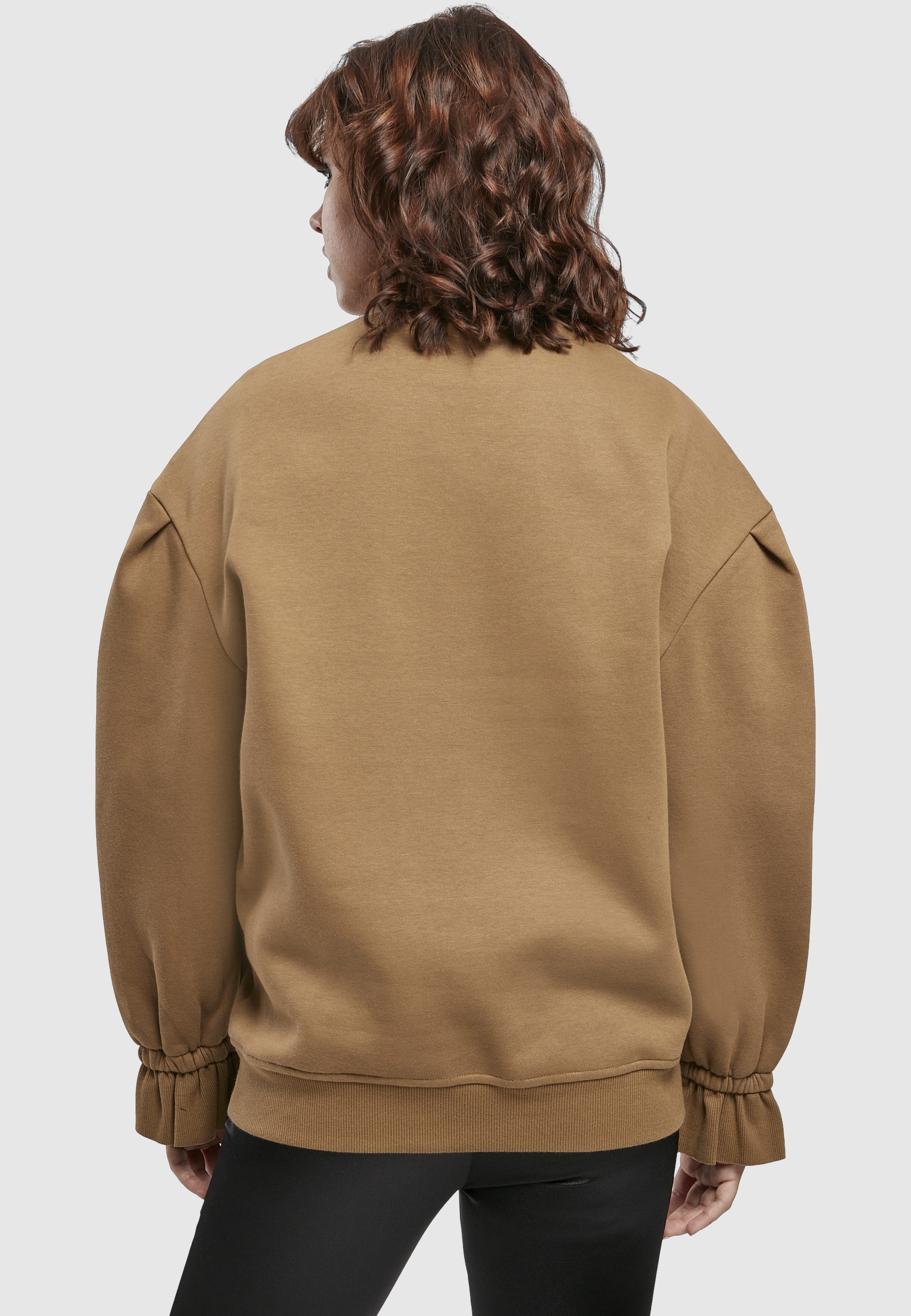 URBAN CLASSICS Sweater »Urban Classics Damen Ladies Turtleneck Crew«, 1 Stk.

