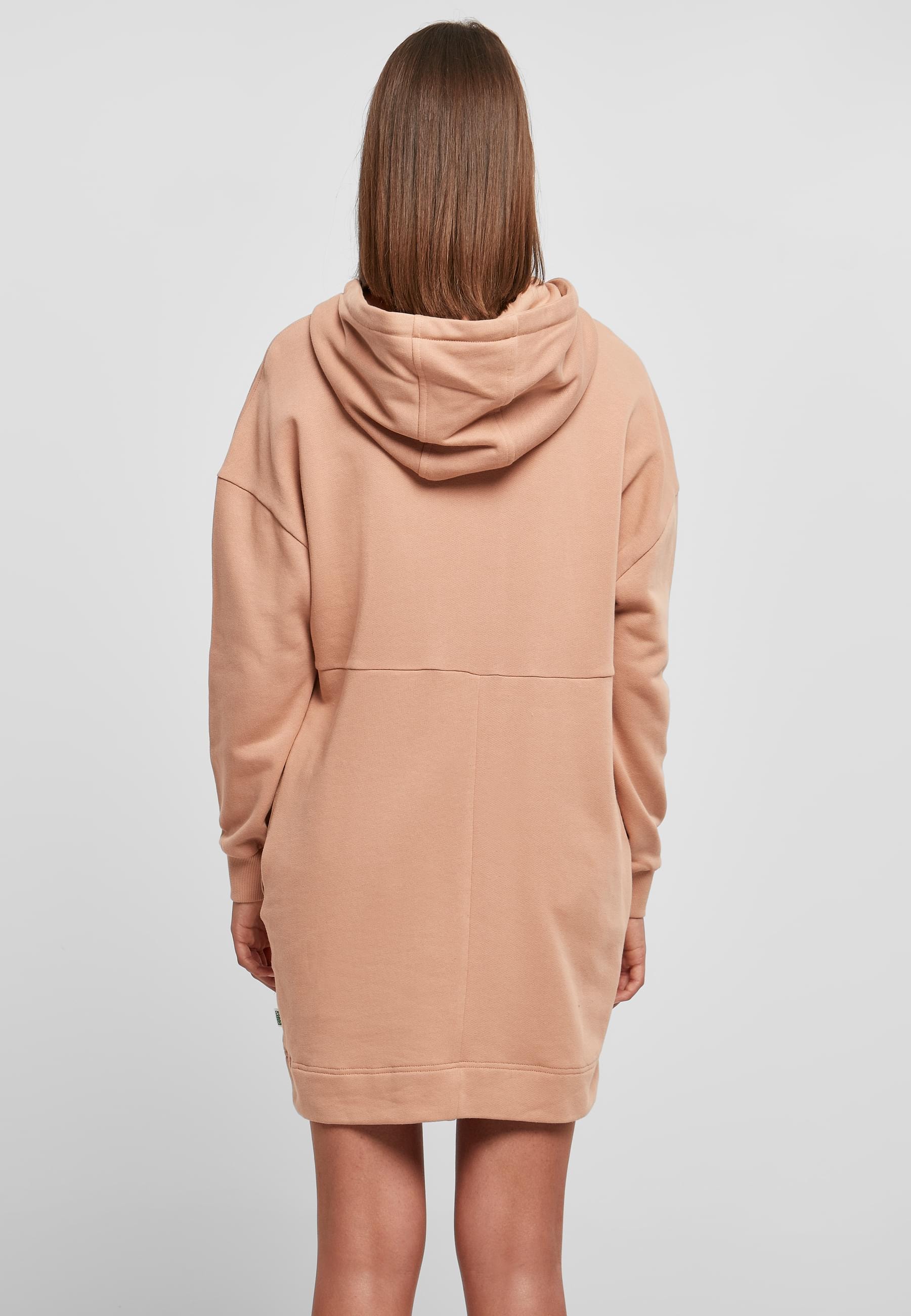 URBAN CLASSICS Shirtkleid »Urban Classics Damen Ladies Organic Oversized Terry Hoody Dress«, (1 tlg.)