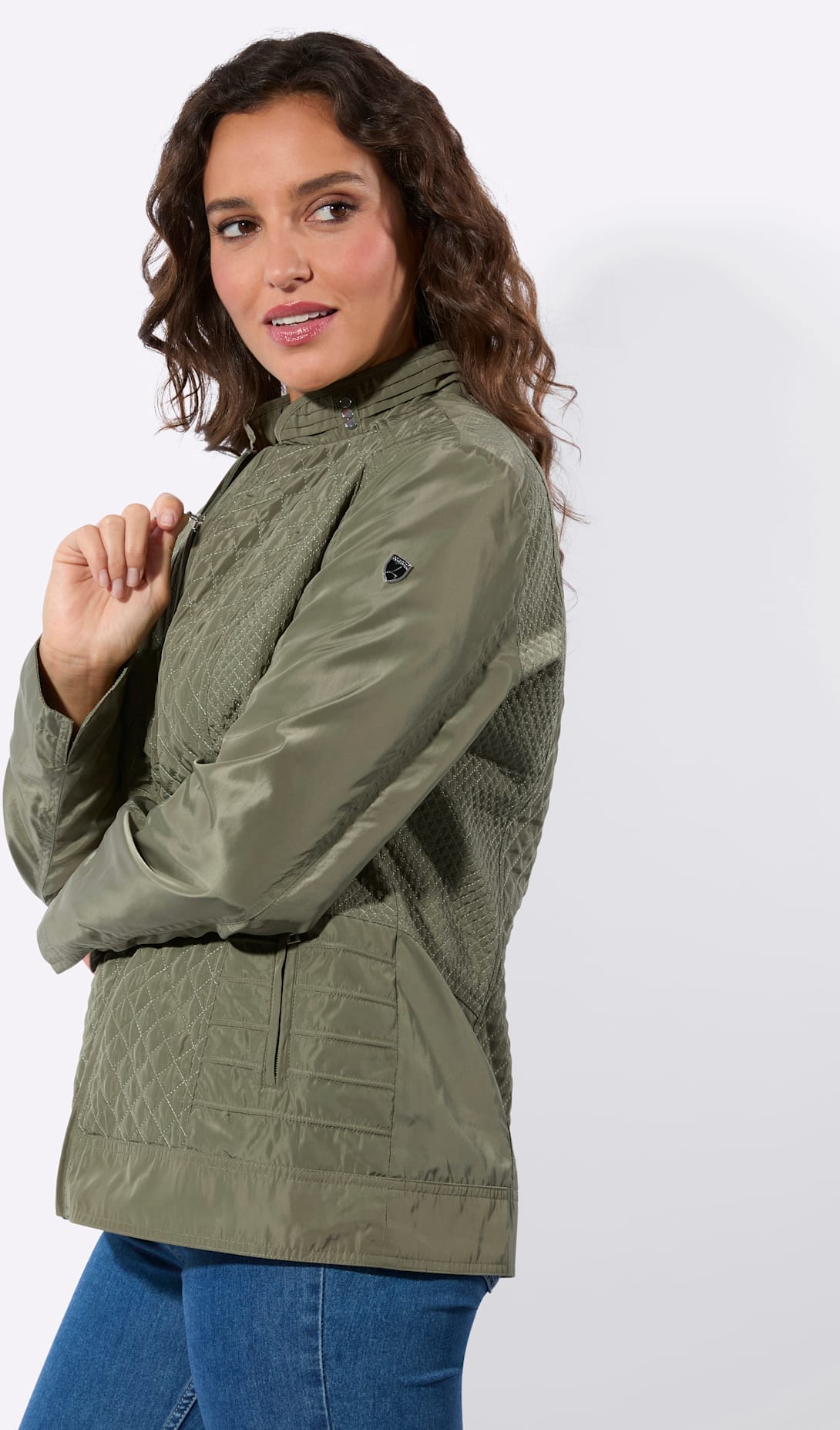 Casual Looks Steppjacke ohne Kapuze