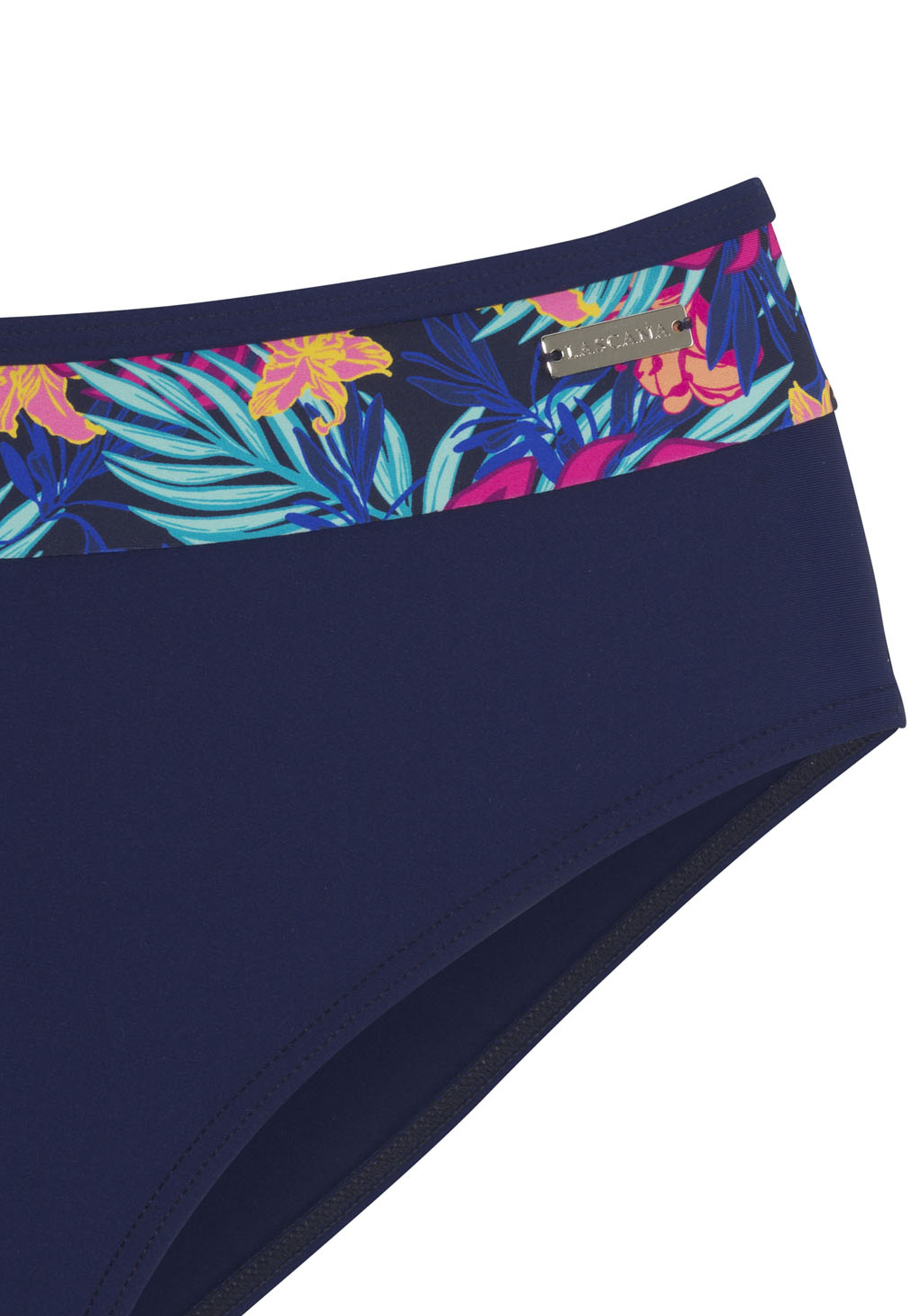 Thumbnail - LASCANA Bikini-Hose, mit bedruckter Blende am Bund