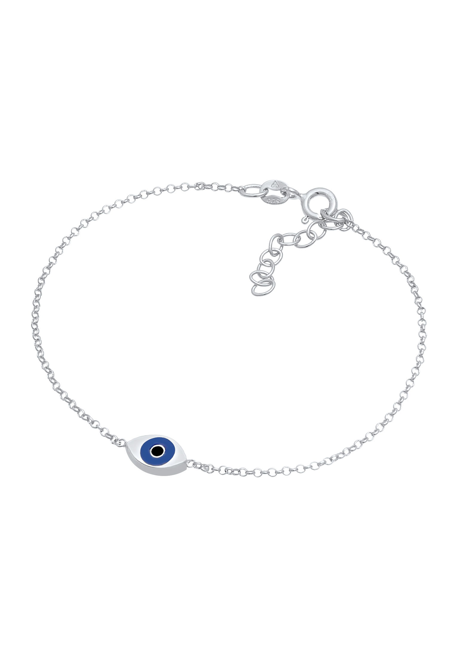 Elli Armband »Evil Eye Auge Symbol Emaille 925er Silber«