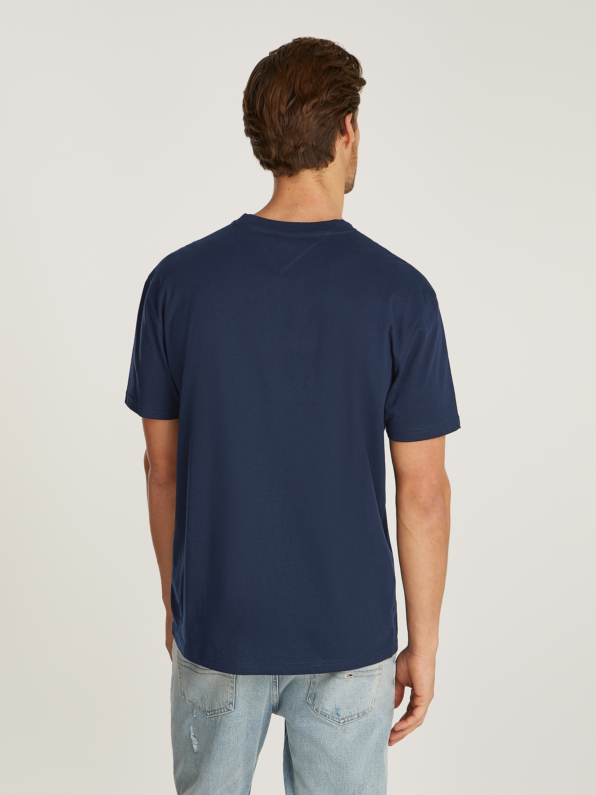 Tommy Jeans Kurzarmshirt "TJM REG RWB TOMMY ENTRY TEE EXT", Mit Markenlogo günstig online kaufen