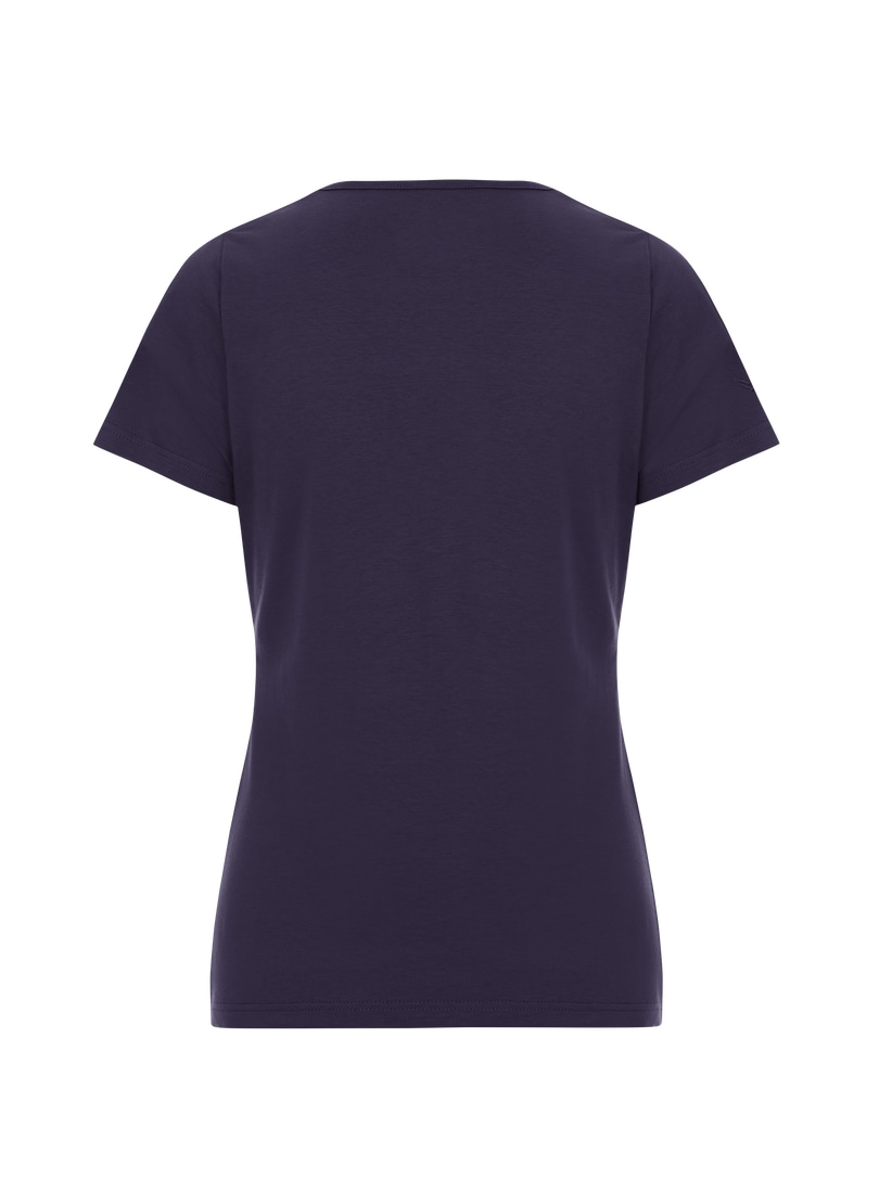 Trigema T-Shirt "TRIGEMA Damen T Shirt aus Biobaumwolle" 1 Stk. günstig online kaufen