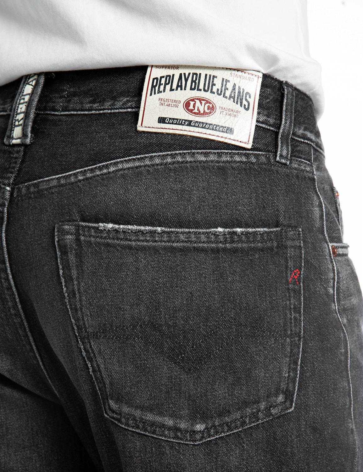 Replay Straight-Jeans »M9Z1 9Zero1 90´s Straight Fit«, mit Washed-Look