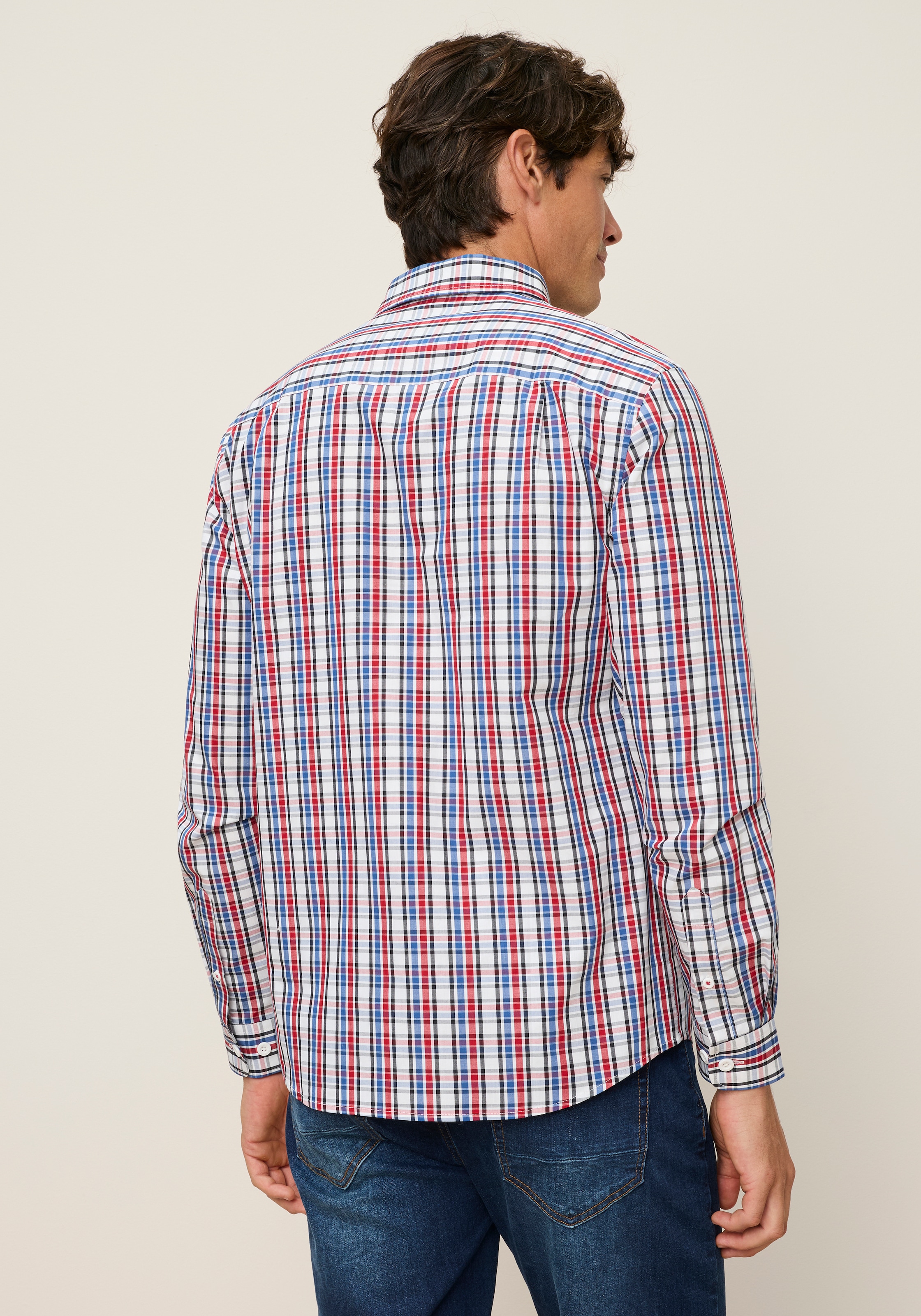 Man's World Karohemd Zeitloses Karohemd im Regular Fit – vielseitig kombinierbar