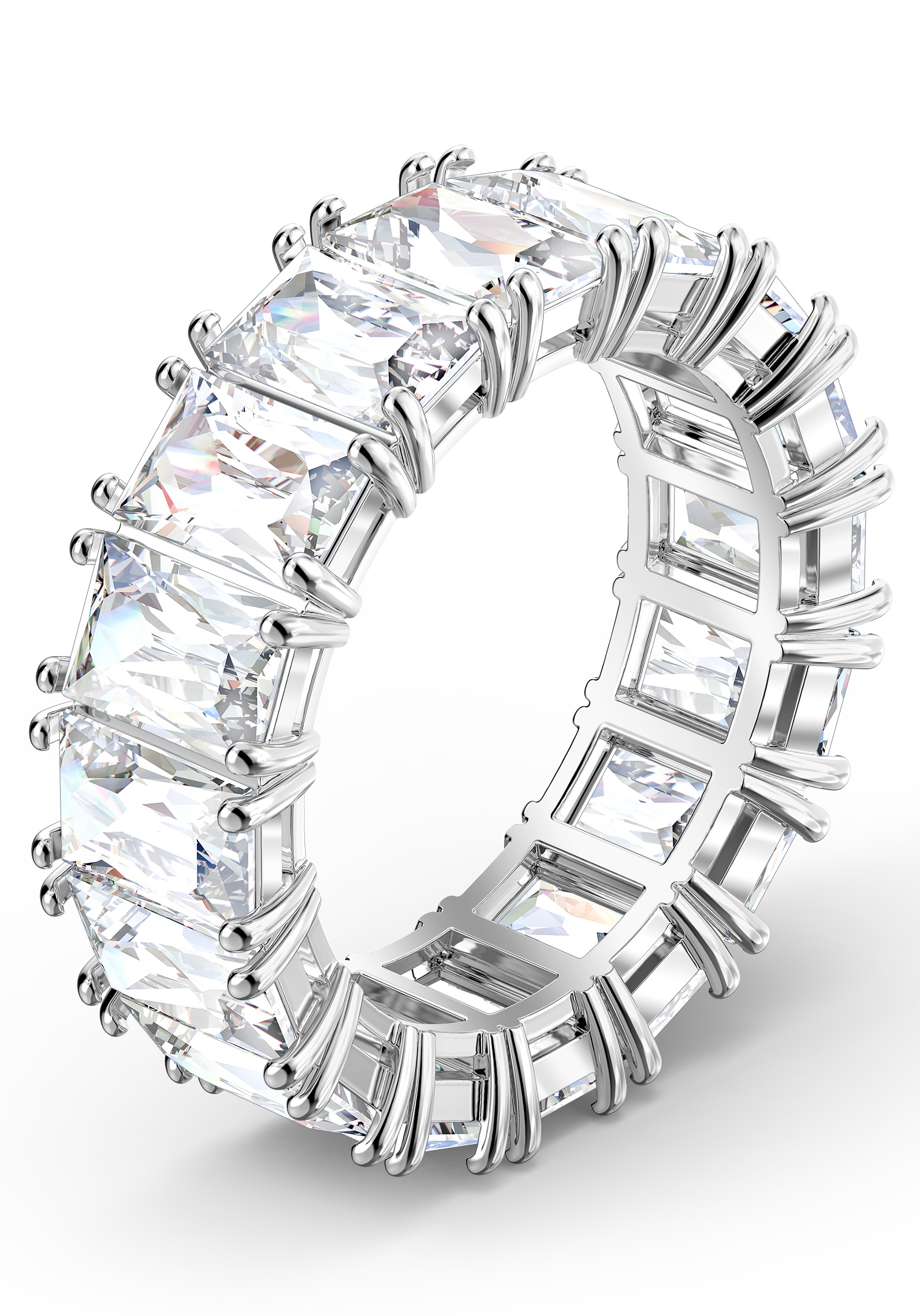 Swarovski Fingerring »Vittore Wide«, mit Swarovski® Kristall