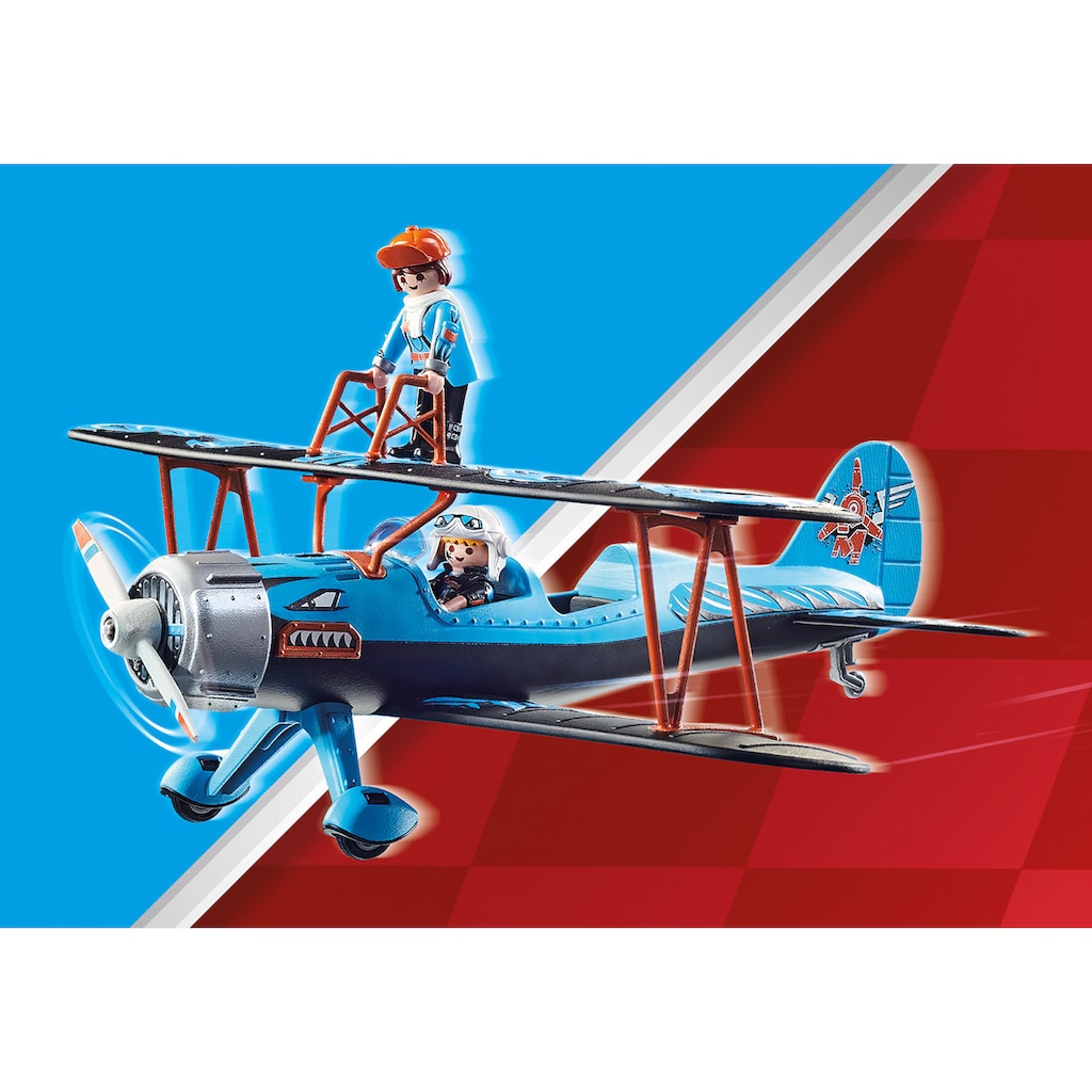 Playmobil® Konstruktions-Spielset »Doppeldecker "Phönix" (70831), Air Stuntshow«, (45 St.)