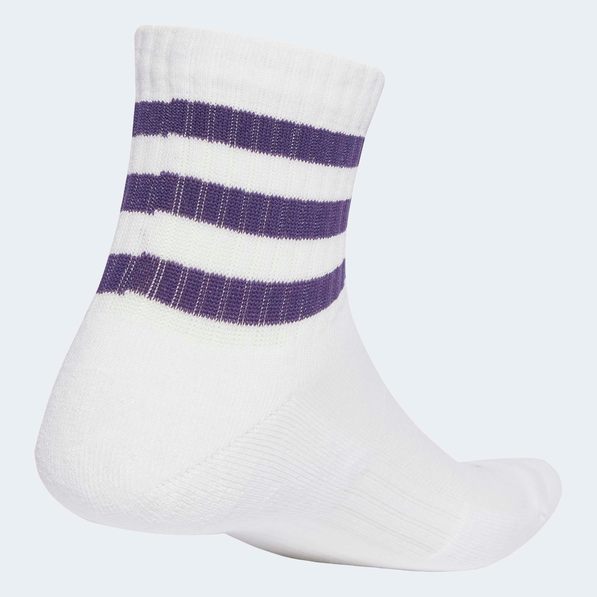 adidas Performance Funktionssocken »3STREIFEN CUSHIONED SPORTSWEAR MIDCUT SOCKEN, 3 PAAR«, (3 Paar)
