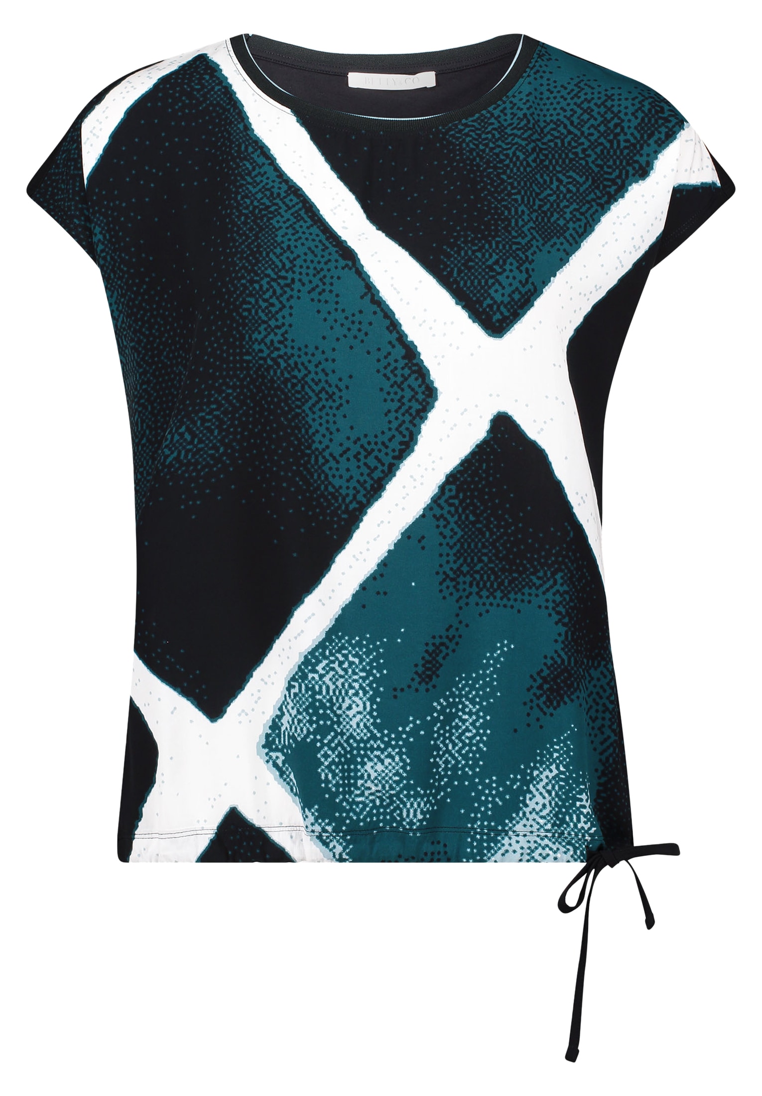 Betty&Co Kurzarmshirt »Betty & Co Casual-Shirt mit Print«, (1 tlg.)