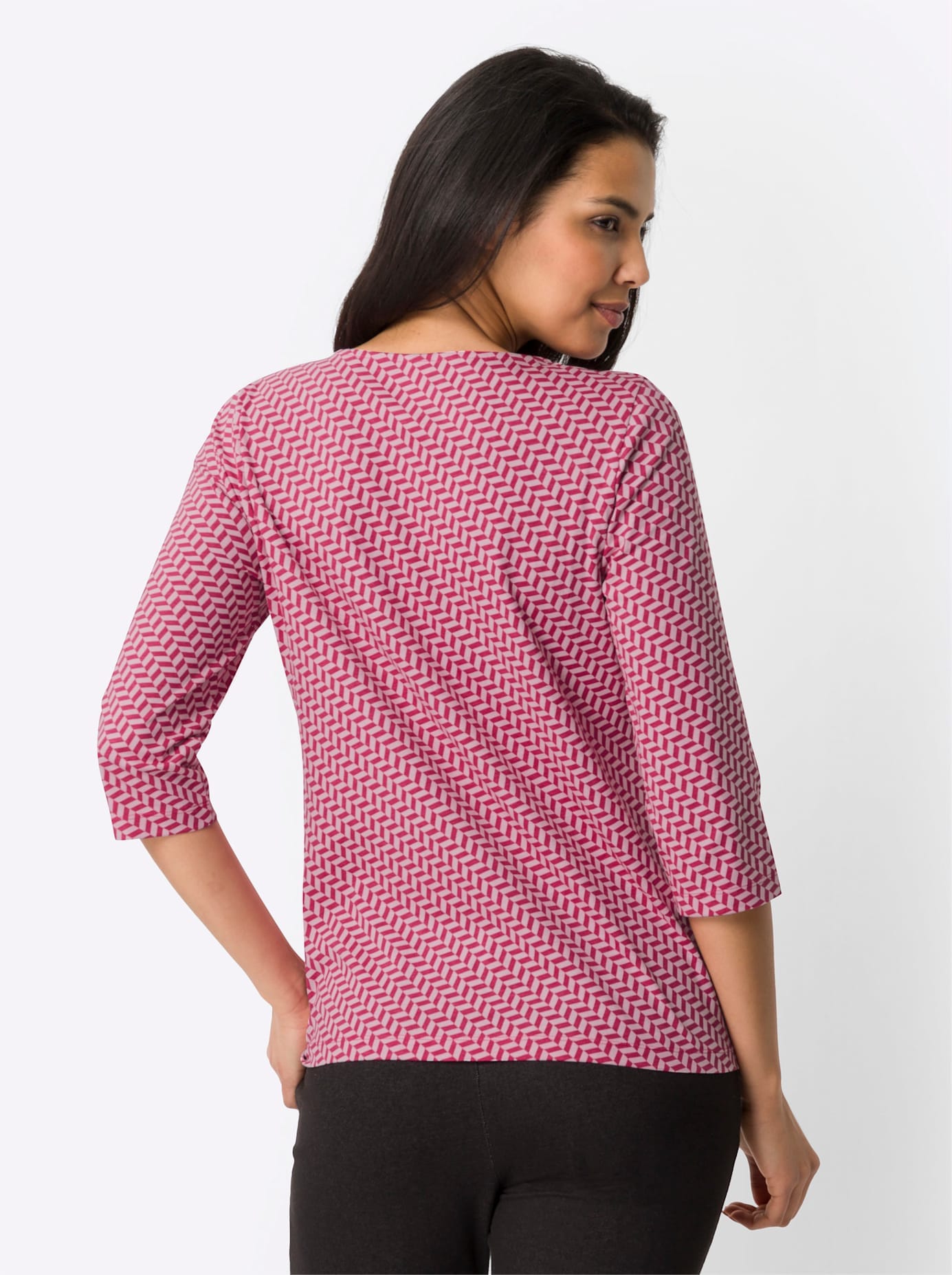 3/4-Arm-Shirt »Freizeitshirt«, (1 tlg.)